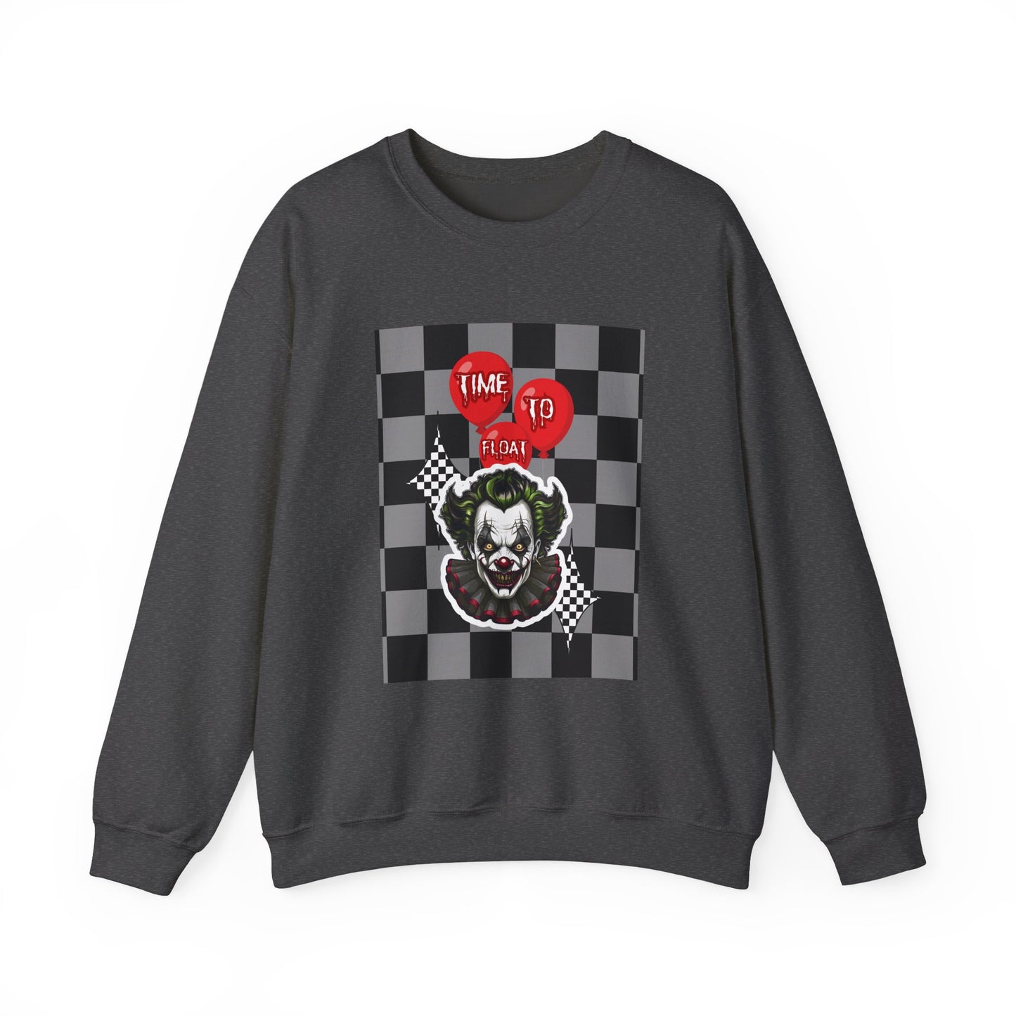 Horror Fan Crewneck Sweatshirt - Time To Float, Love It Or Leave It