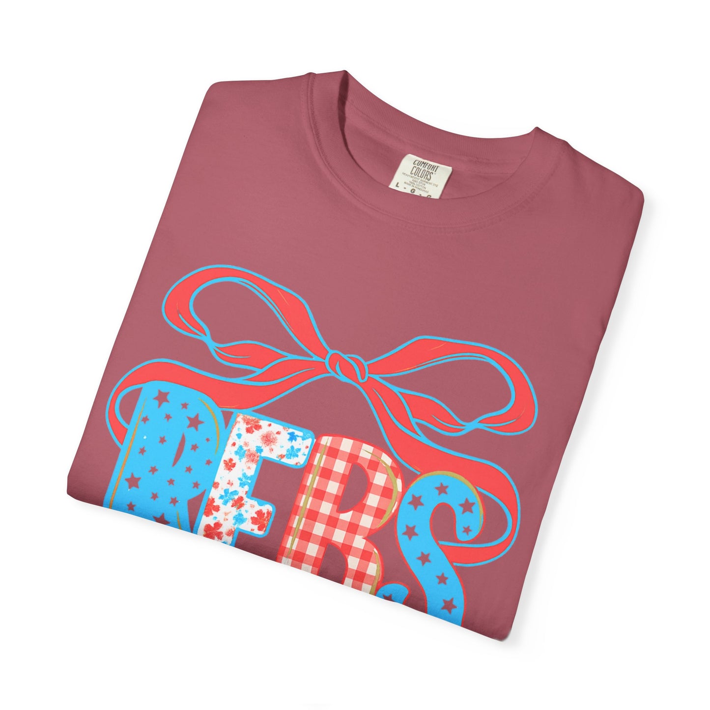 MS Rebs Floral Patriotic T-Shirt