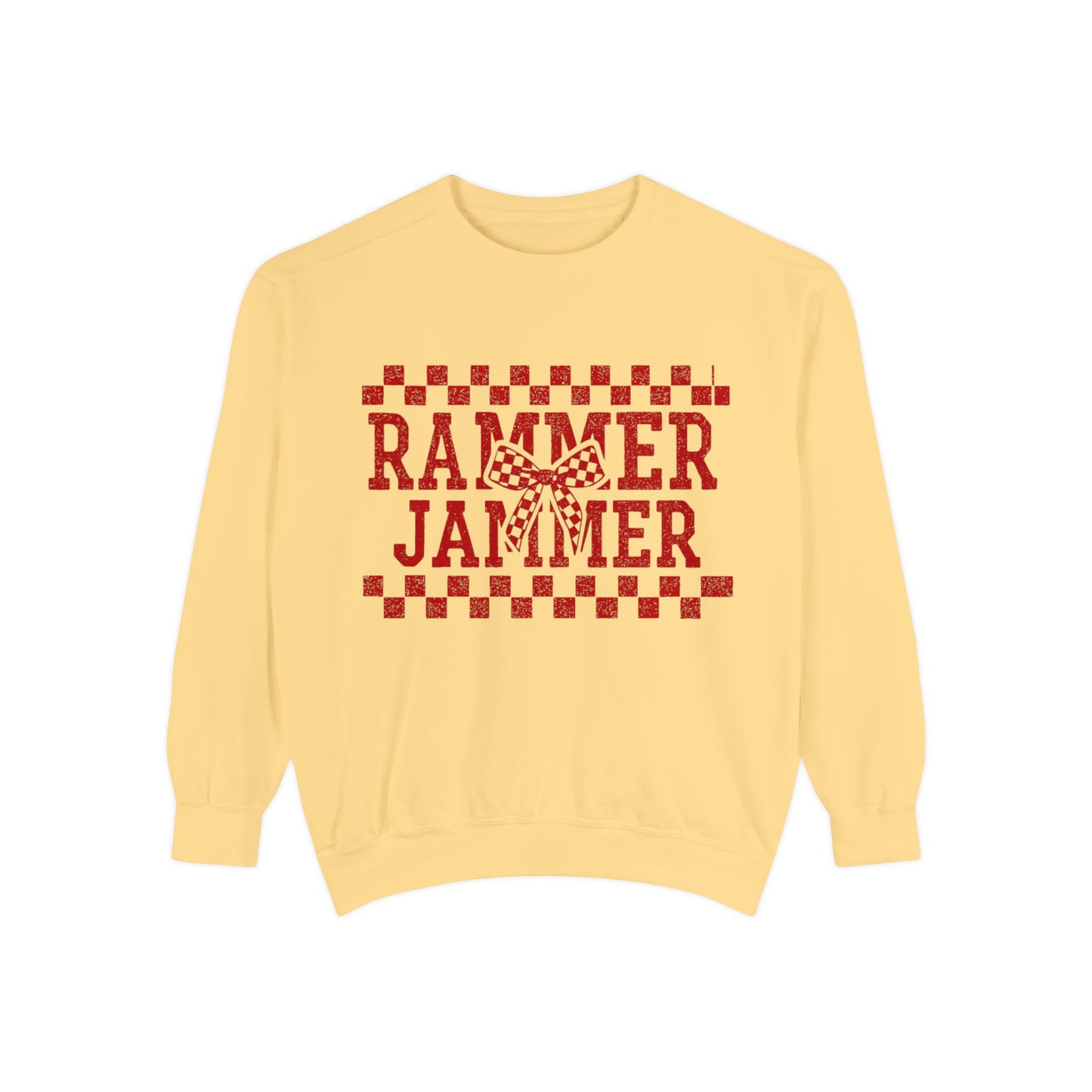 Rammer Jammer Sweatshirt, Cozy Unisex Pullover, Perfect for Game Day, Tailgate, Family Gatherings, Holiday Gifts