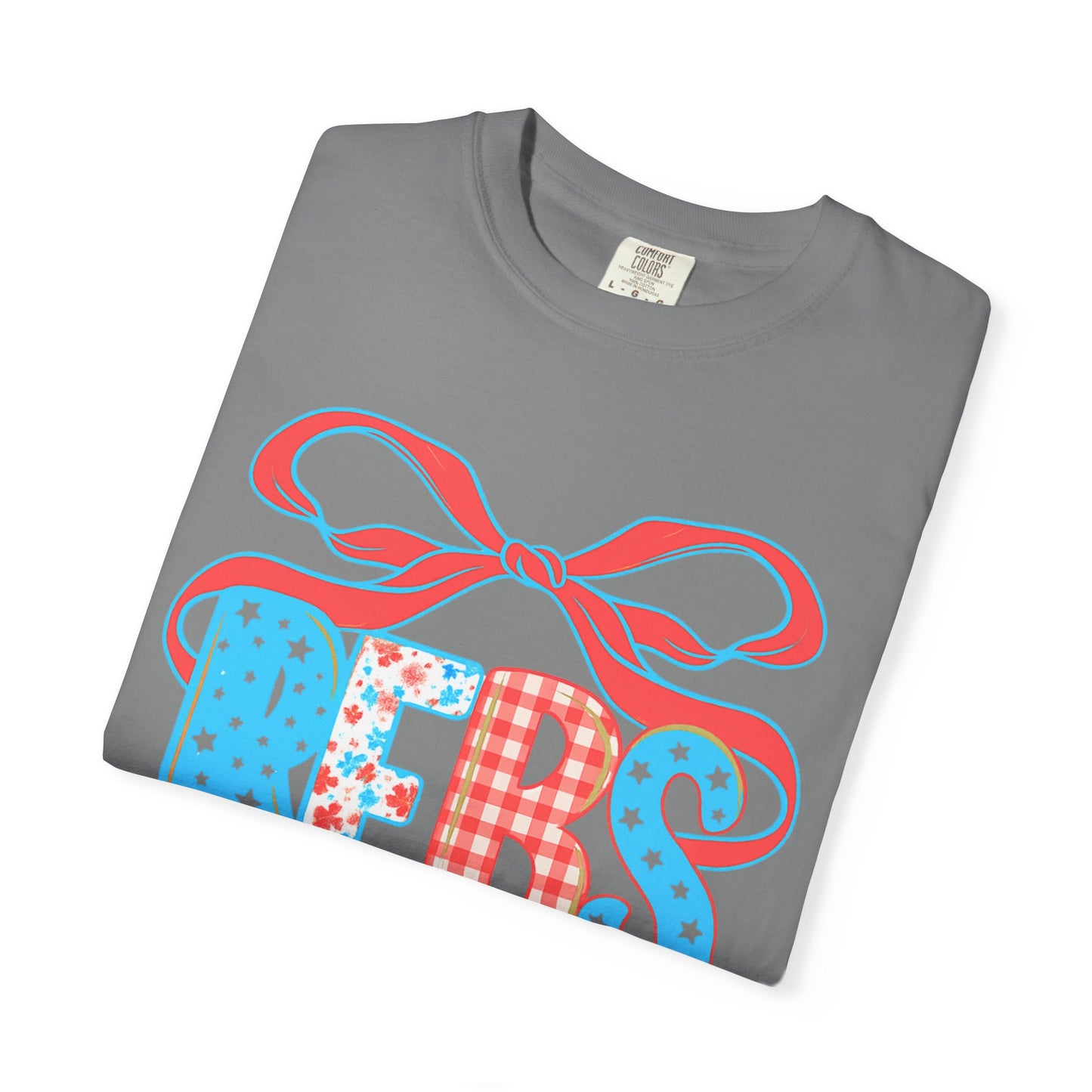 MS Rebs Floral Patriotic T-Shirt
