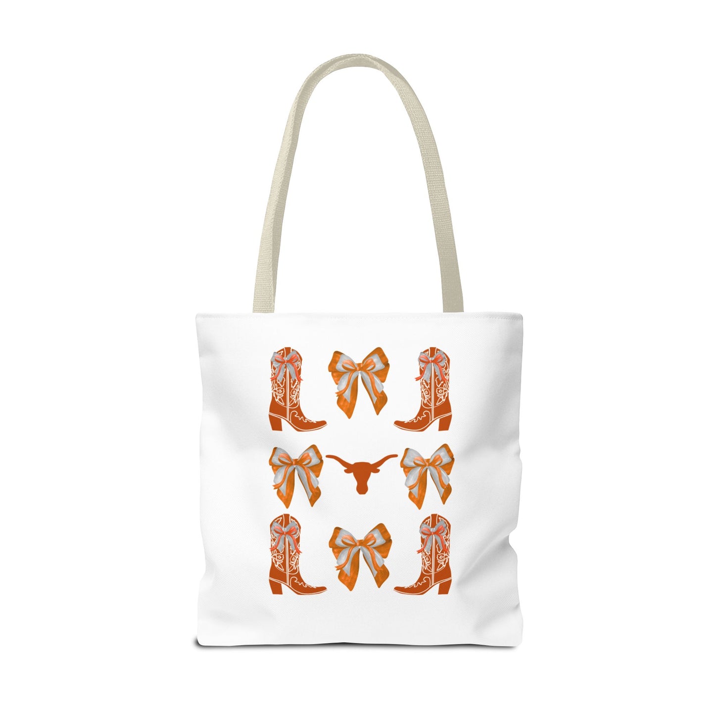 Tx longhorns Stylish Western Tote Bag, Cowgirl Style Accessories, Everyday Use, Gift for Rodeo Fans, hook em horns, texas game day, tx fan gift, graduation gift, texas alumni