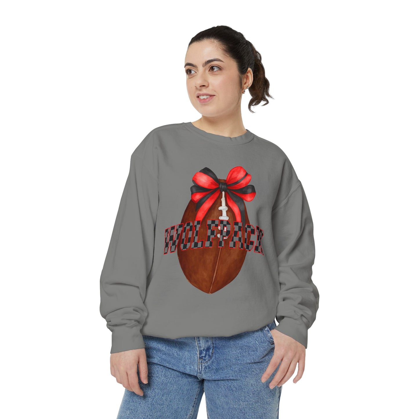 Wolfpack Unisex Sweatshirt - Cozy Fall & Winter Game Day Wear for Sports Fans