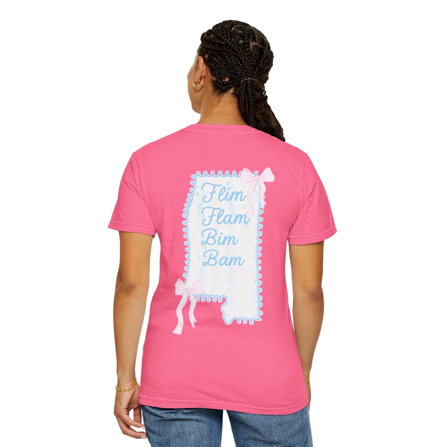 Flim Flam Bim Bam Mississippi T-Shirt — Cute Pastel State Graphic Tee