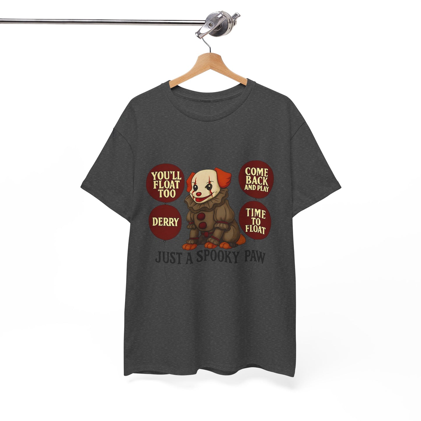 Spooky Dog Tee Clown Pup Pennywise