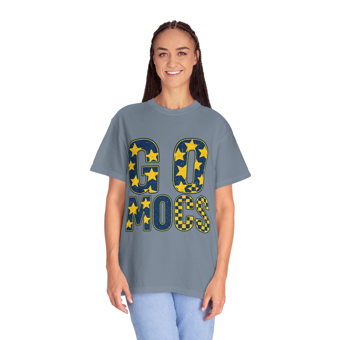 Cheerful 'GO MOCS' Unisex T-Shirt