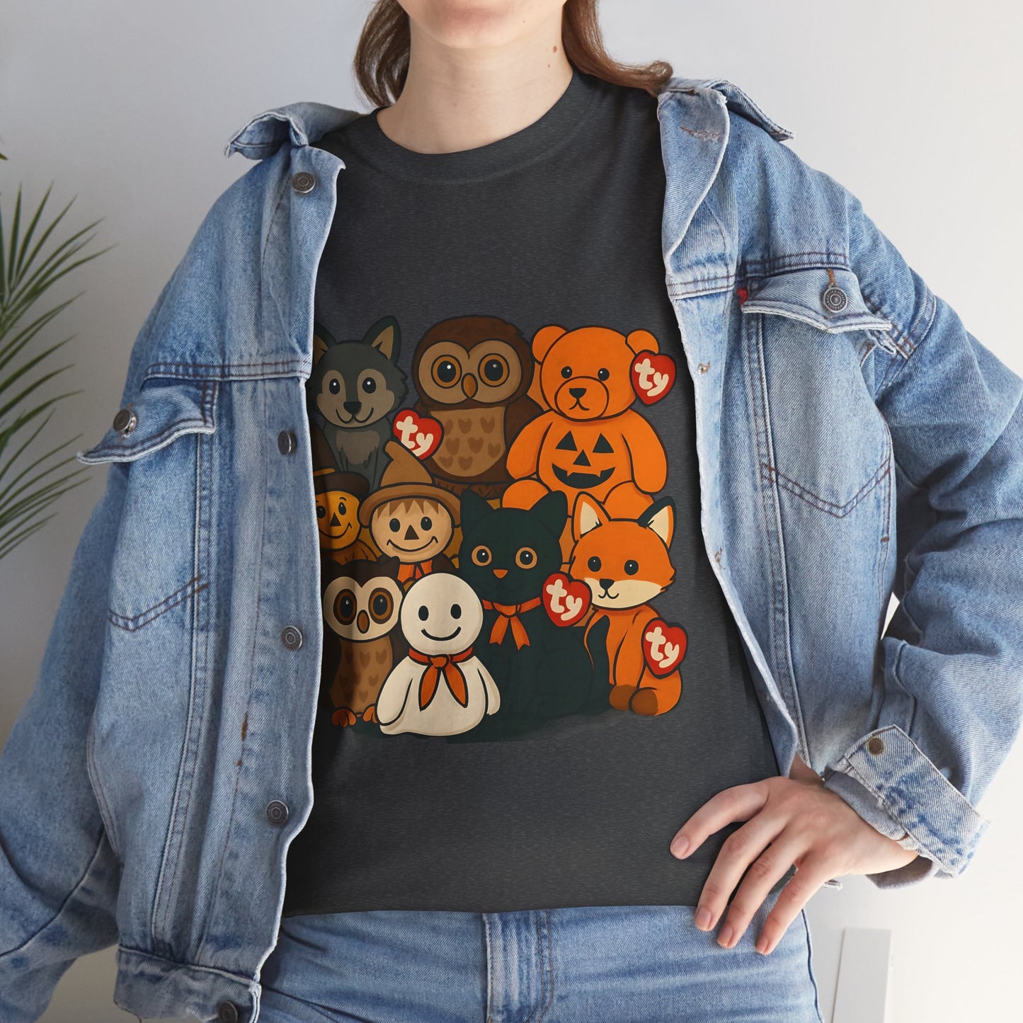 Halloween Unisex Tee - Ty Beanie Babies Design