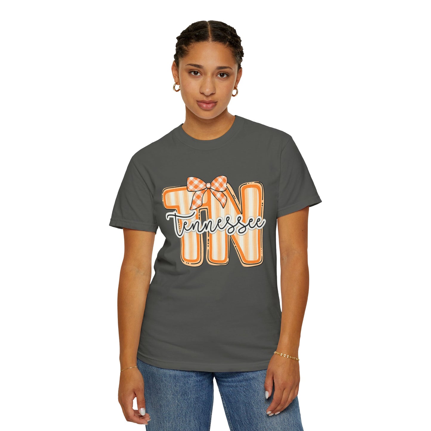 T-Shirt Tennessee Bow State Southern Pride Casual Wear Gift
