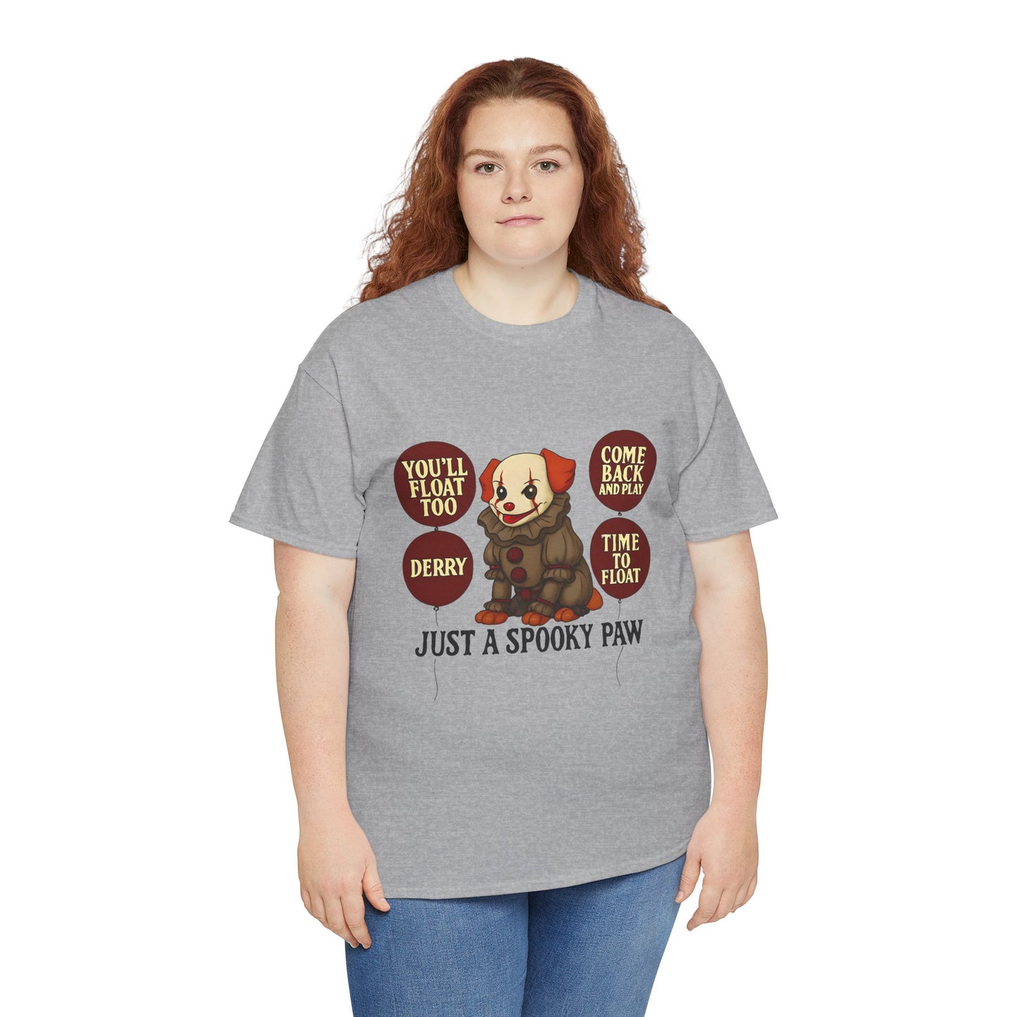 Spooky Dog Tee Clown Pup Pennywise