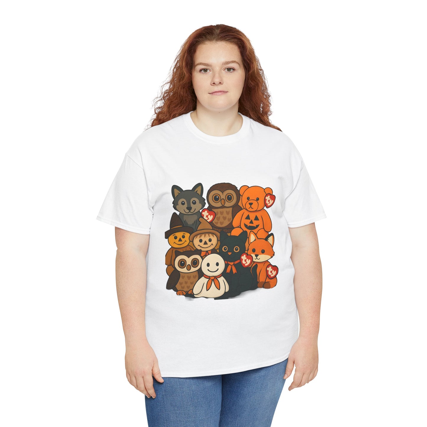Halloween Unisex Tee - Ty Beanie Babies Design