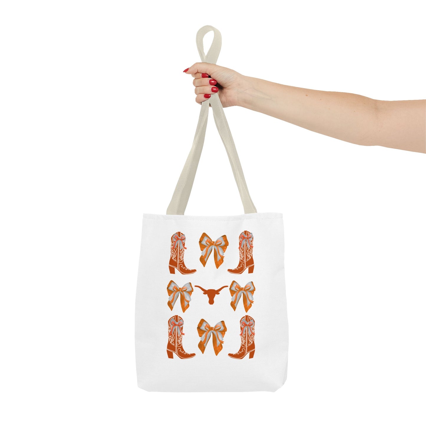 Tx longhorns Stylish Western Tote Bag, Cowgirl Style Accessories, Everyday Use, Gift for Rodeo Fans, hook em horns, texas game day, tx fan gift, graduation gift, texas alumni