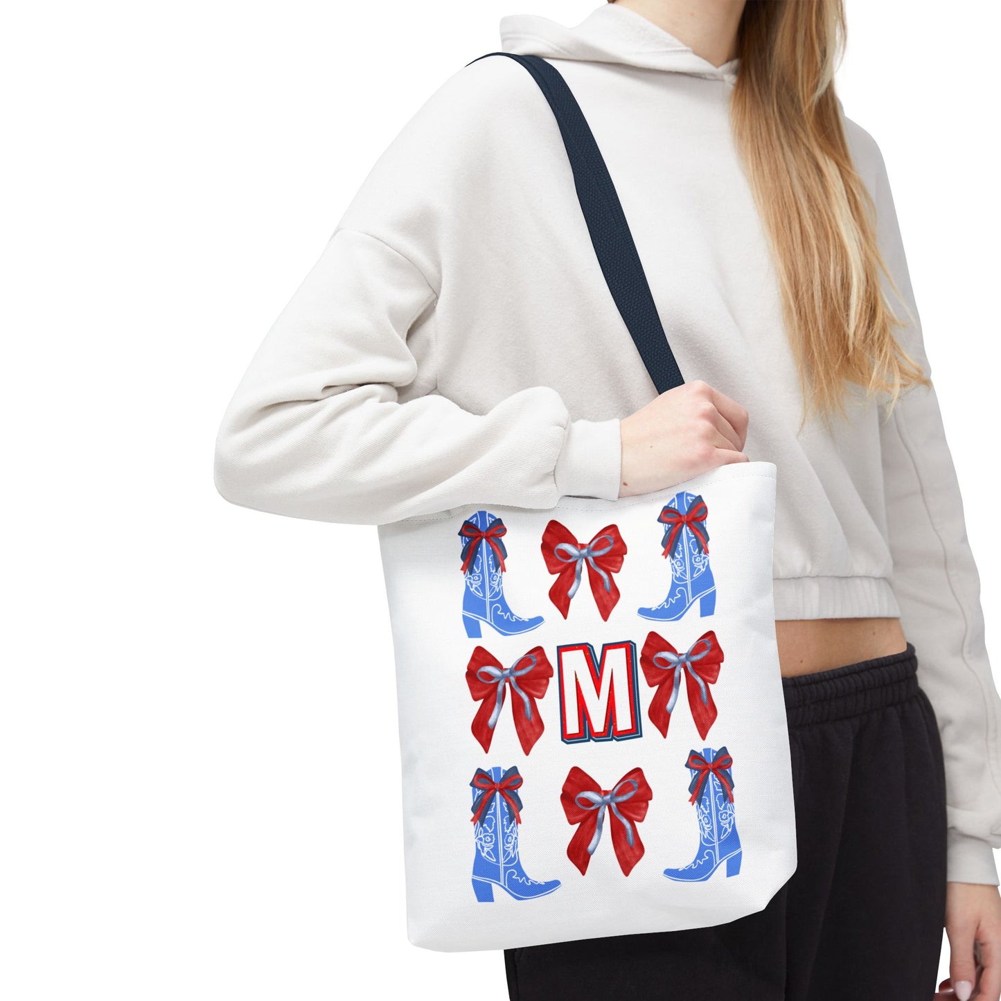 Mississippi Coquette Tote Bag, Personalized Tote, Mississippi Fan Gift, Ole Miss, Hotty Toddy, College Student Gift, Graduation Gift