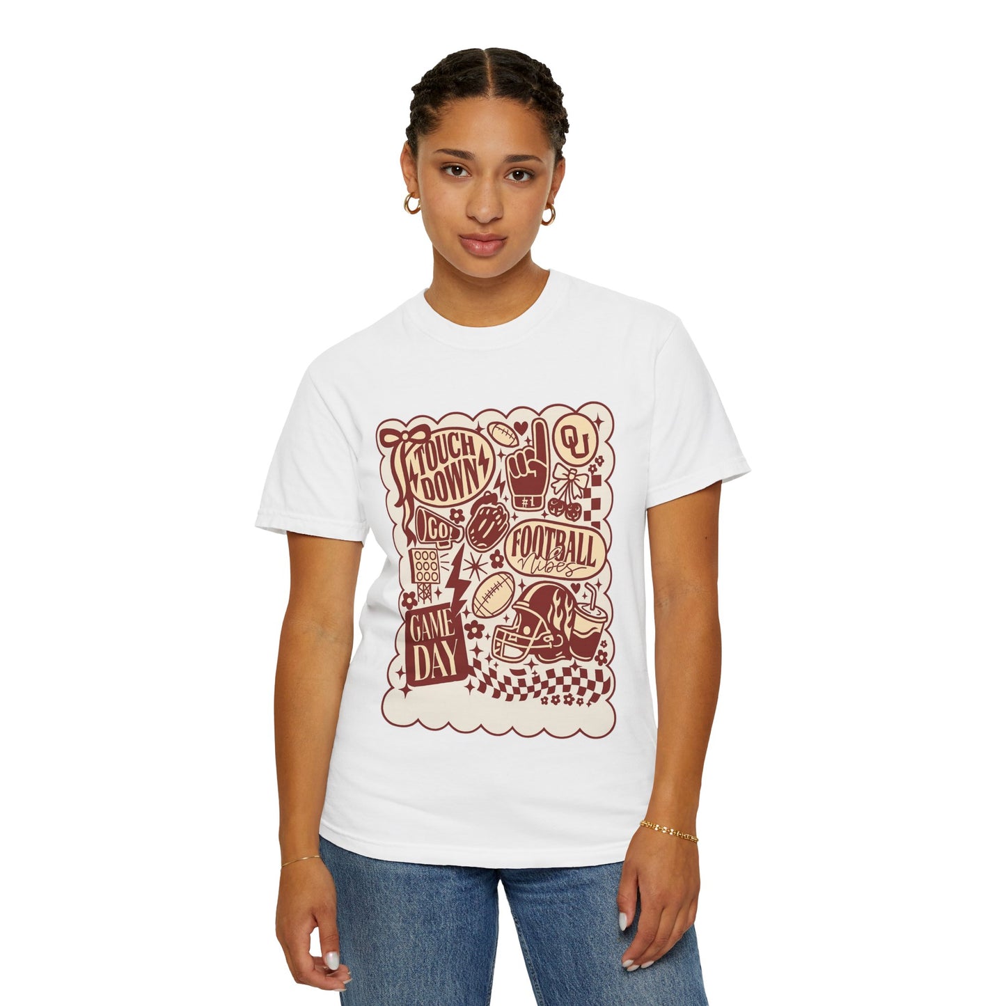 Touchdown Game Day Unisex T-shirt - Football Lover Tee, OkU Celebration
