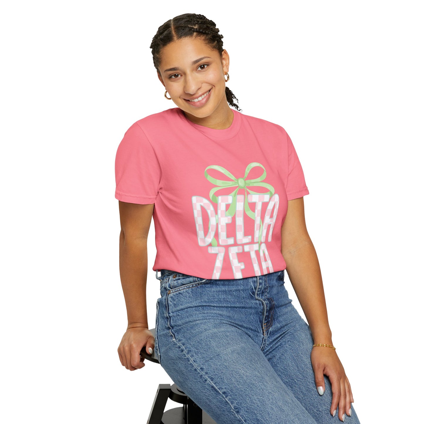 Garment-Dyed T-shirt - Cozy Sorority Tee