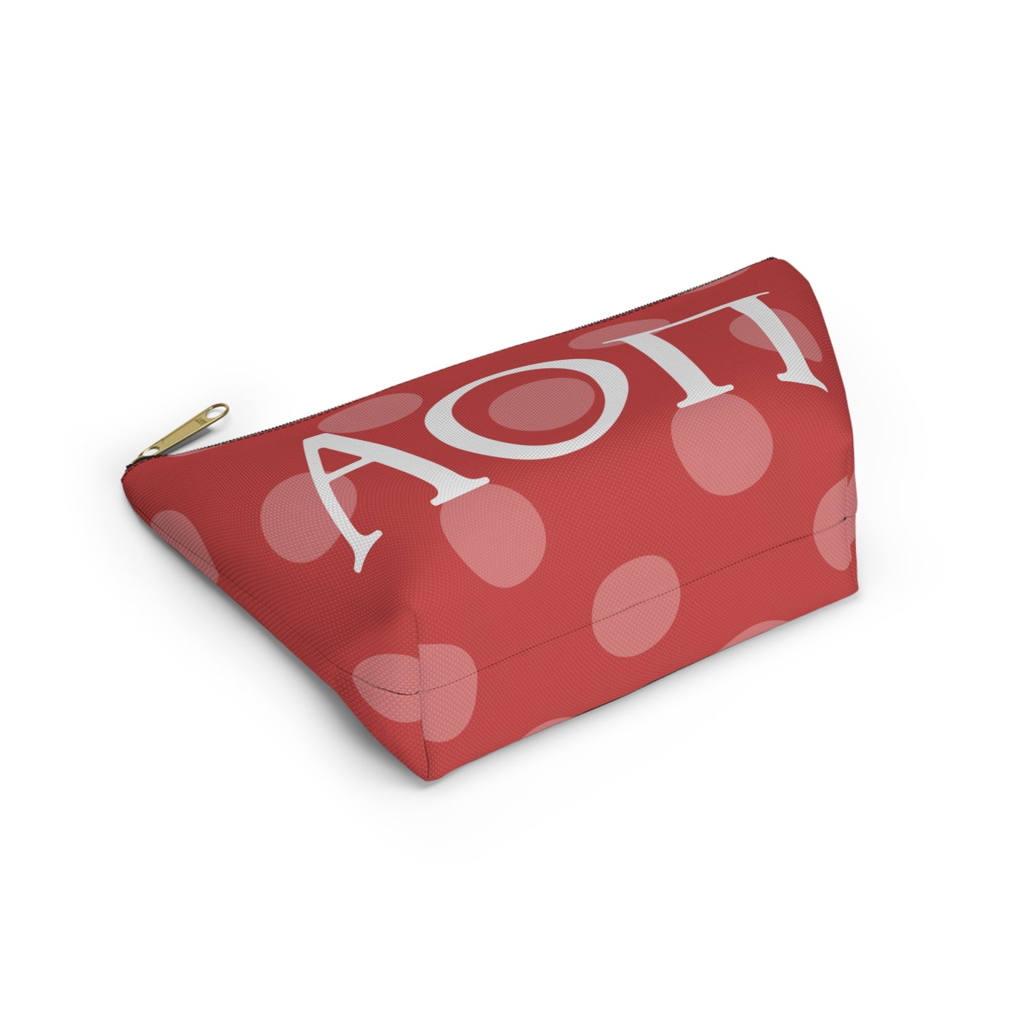 AOPI Chic Accessory Pouch, Personalized Makeup Bag, Fun Pencil Case, Stylish Travel Organizer, Unique Gift Idea, Sorority or College Essentials