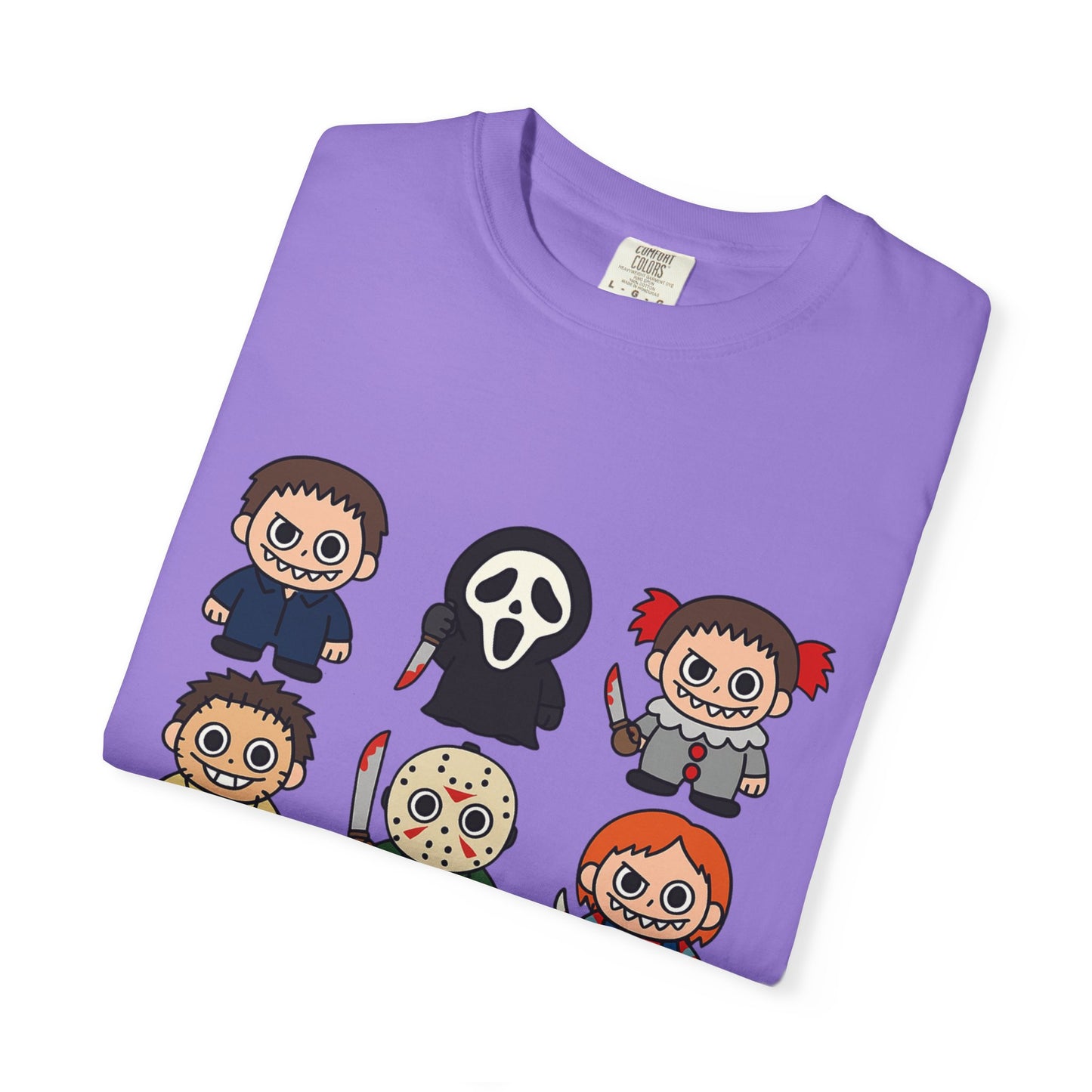 Pop Culture Horror Character T-Shirt, Unisex Tee, Halloween Tee, Horror Movie Merch, Funny Graphic Shirt, Gift for Horror Fans