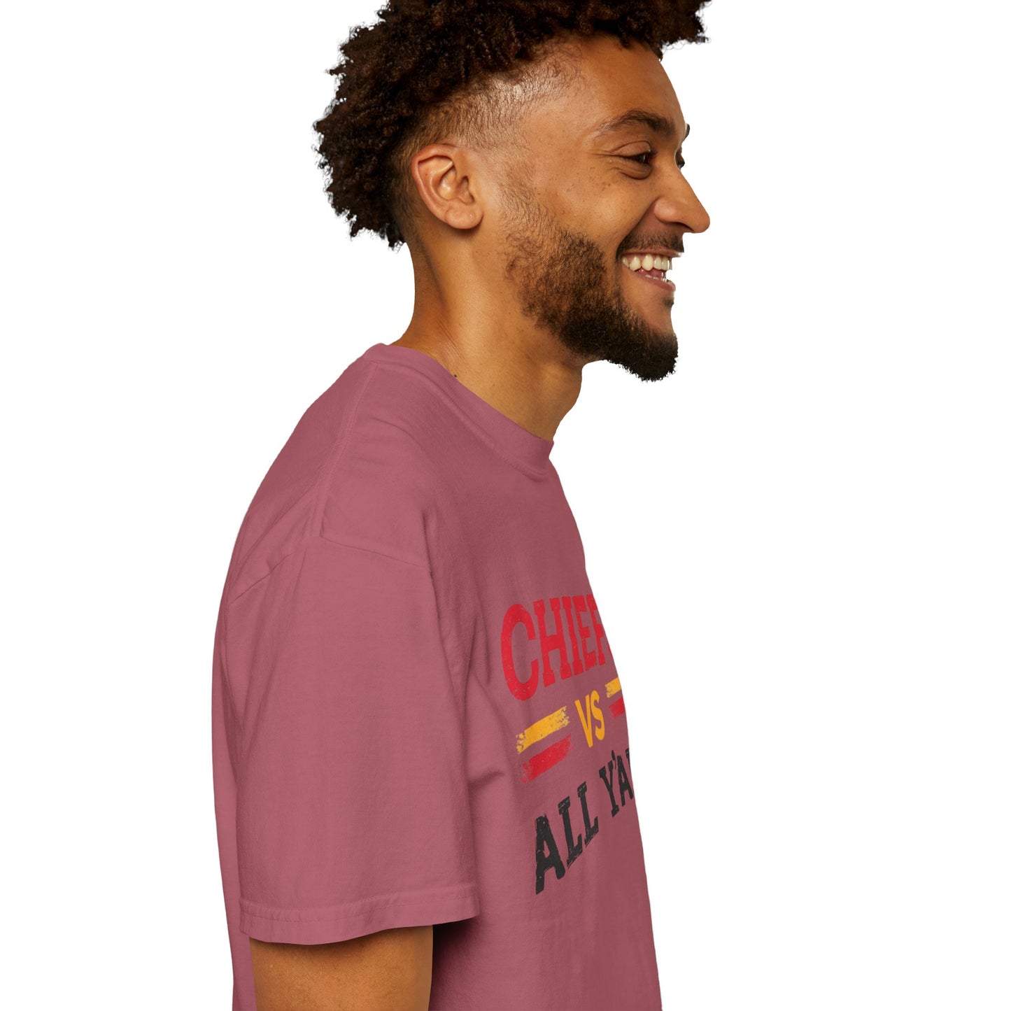 Game Day Humor T-Shirt, Chiefs vs All Y’all Tee, Sports Fan Gift, Unisex Shirt, Tailgate Party Apparel, Football Celebration Shirt