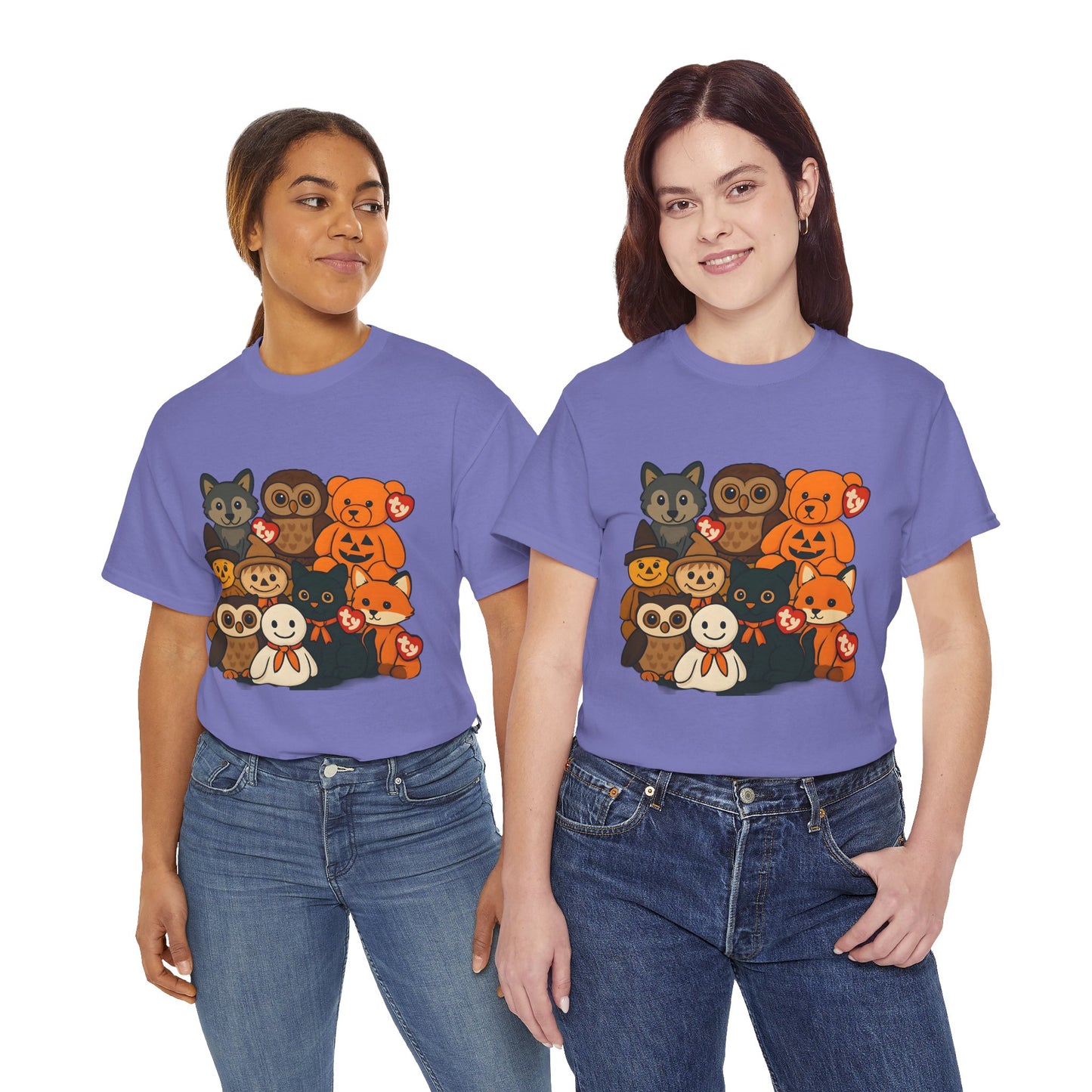 Halloween Unisex Tee - Ty Beanie Babies Design