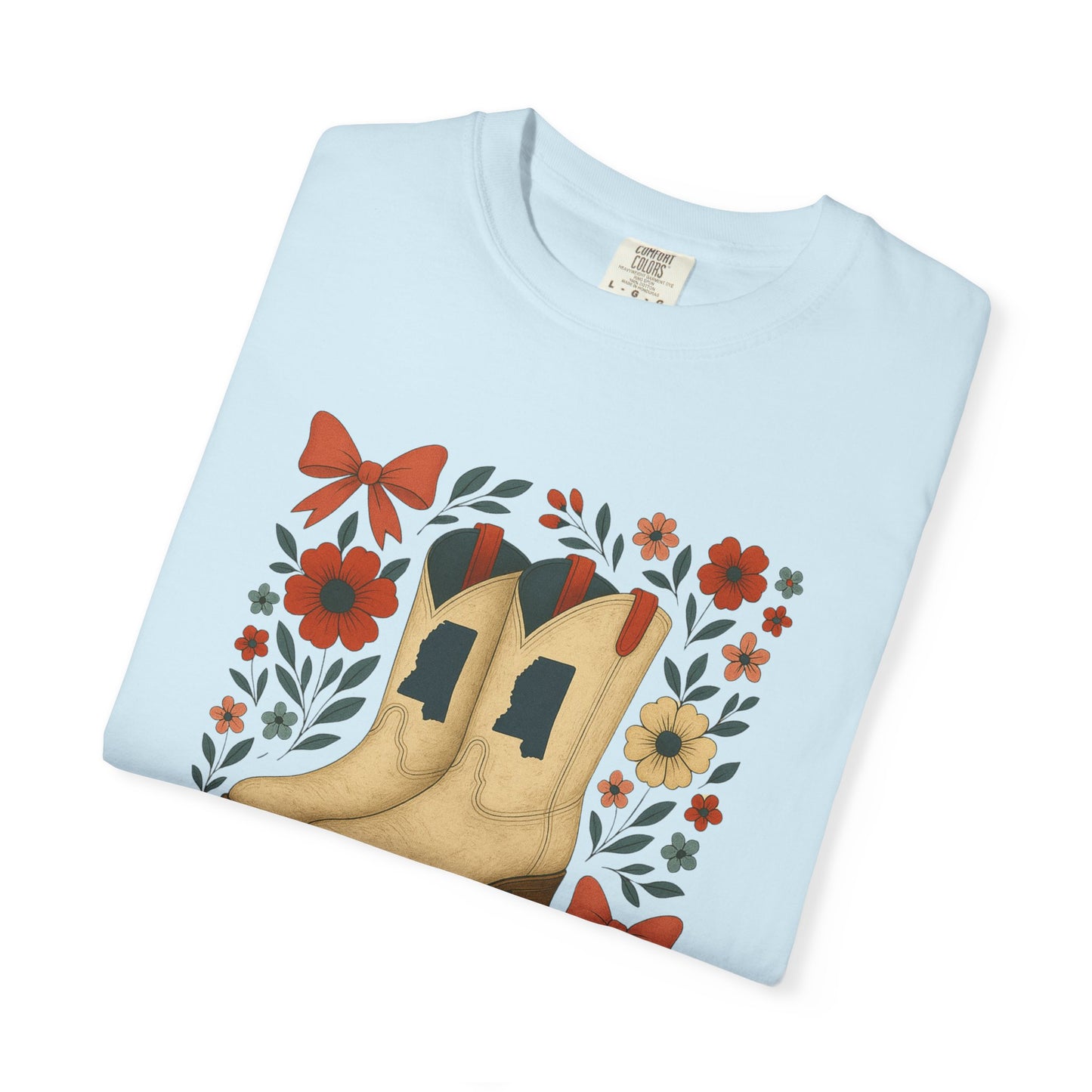 Mississippi Coquette Bow Unisex Tee - Ole Miss Fan Gift