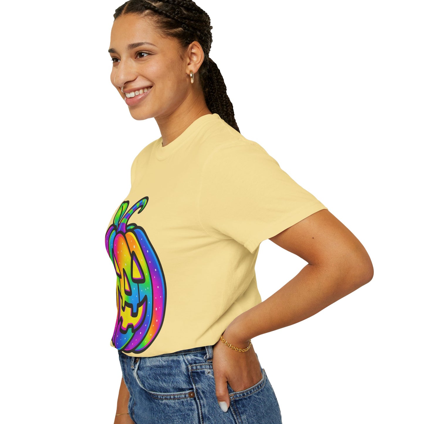Colorful Pumpkin T-shirt for Halloween