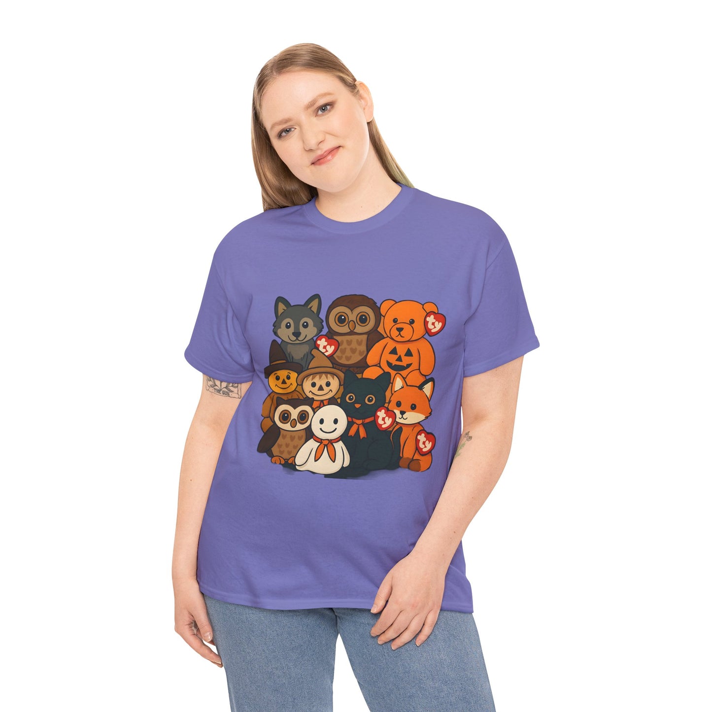 Halloween Unisex Tee - Ty Beanie Babies Design