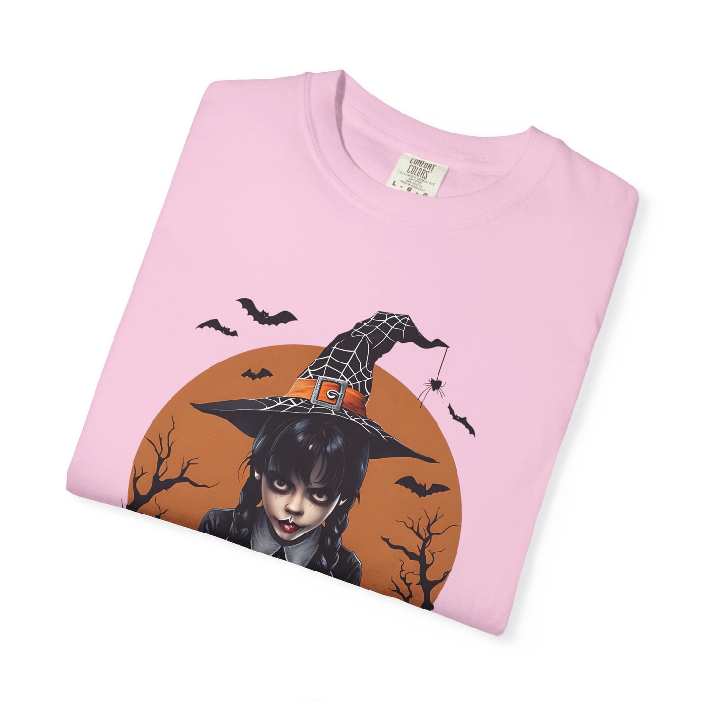 Halloween Witch Graphic Tee, Spooky Unisex T-Shirt, Pumpkin Halloween Costume, Fall Festive Apparel, Witchy Shirt for October