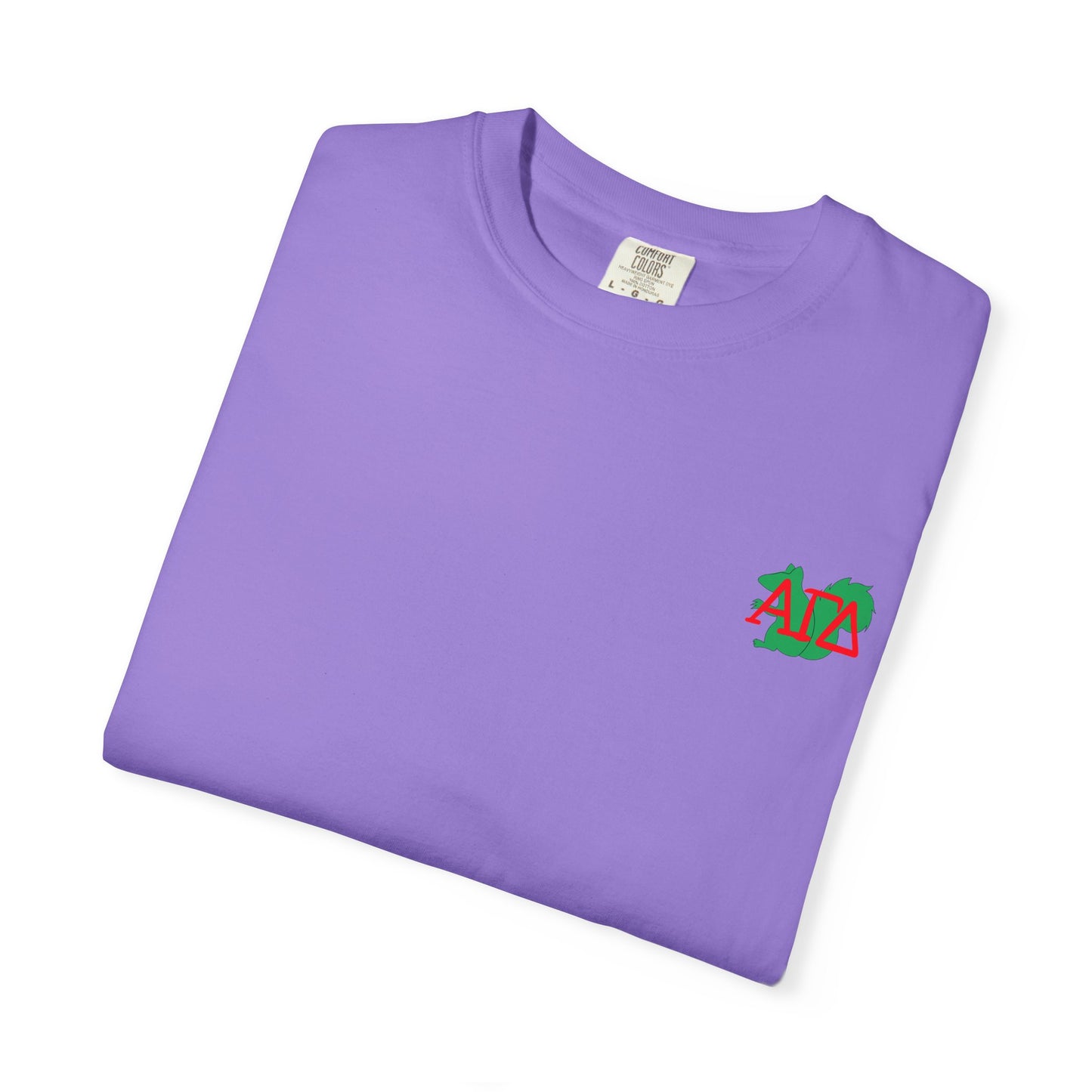 AGD Charming Sorority T-Shirt, Squirrel Design, Unisex Apparel, Perfect Gift, Casual Wear, College Life, Greek Life, Fraternity Events
