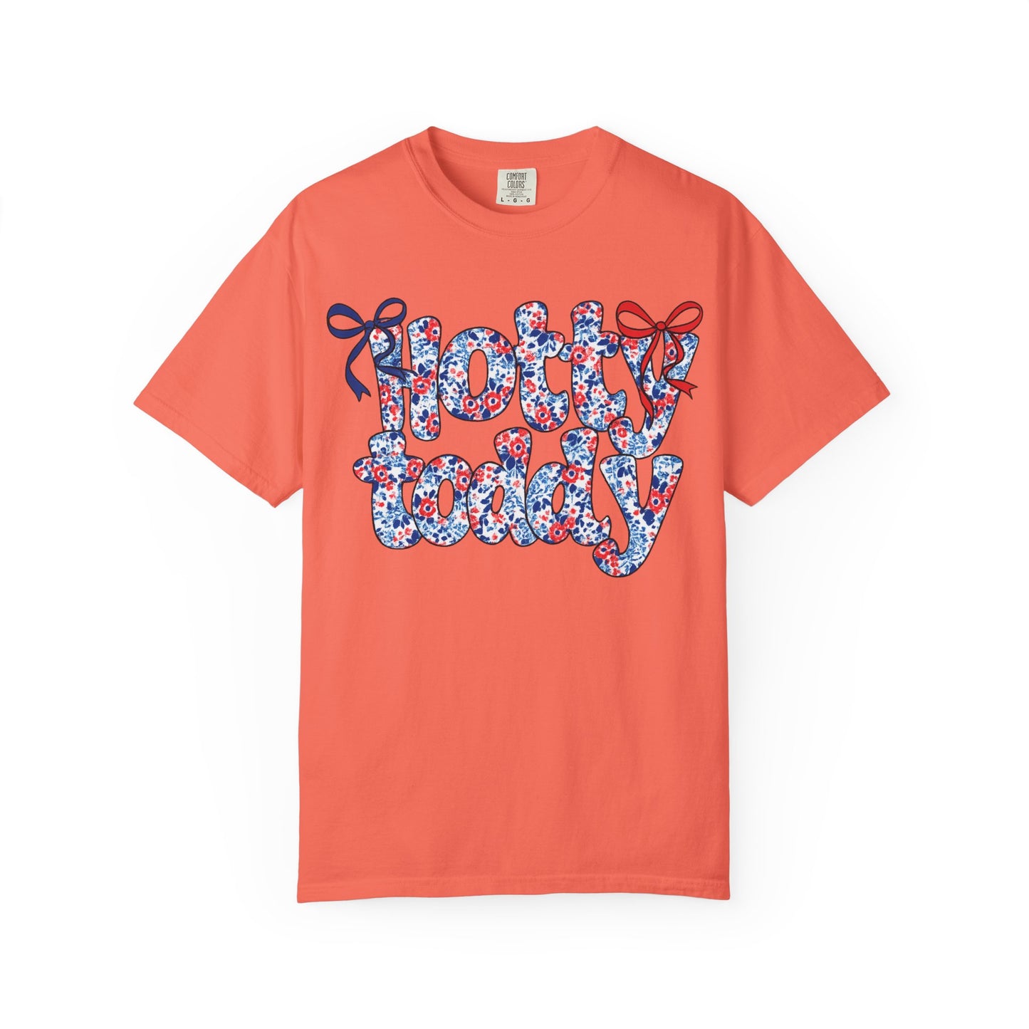 Floral Hotty Toddy Coquette Bow T-Shirt