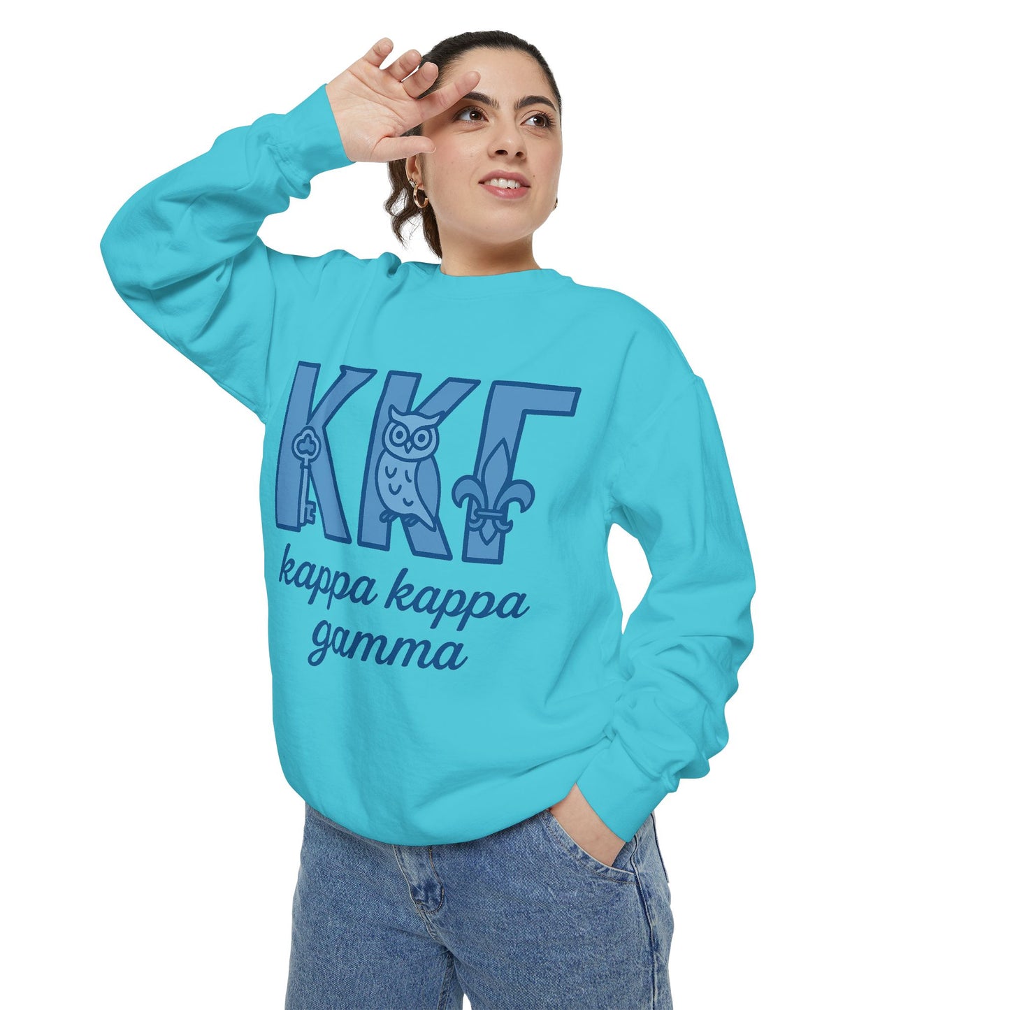 Kappa Kappa Gamma Sweatshirt, Sisterhood Gift, Comfort Colors