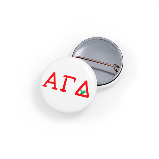 AGD Cute Round Pins for Personalization, Customizable Lapel Pins for Events, Fashion Accessories, Badge Gifts