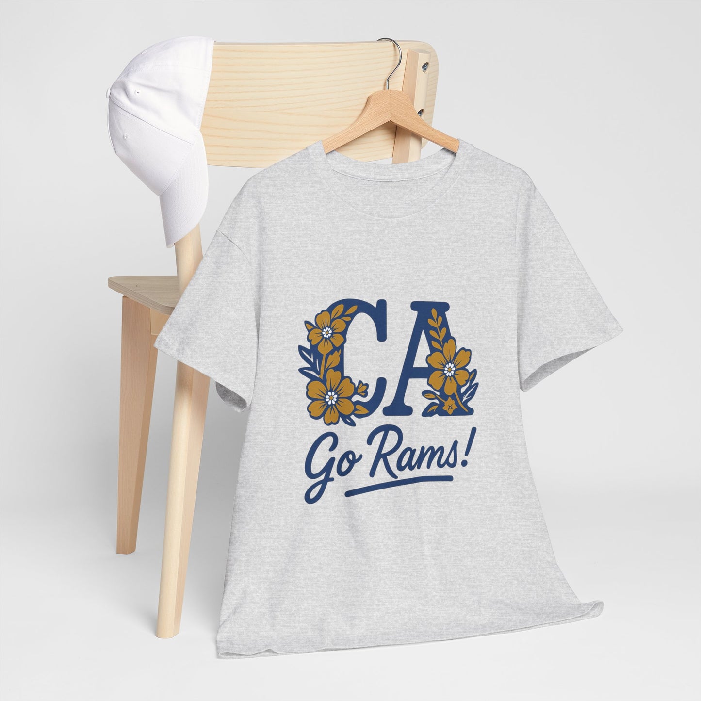 CA Rams Floral Tee