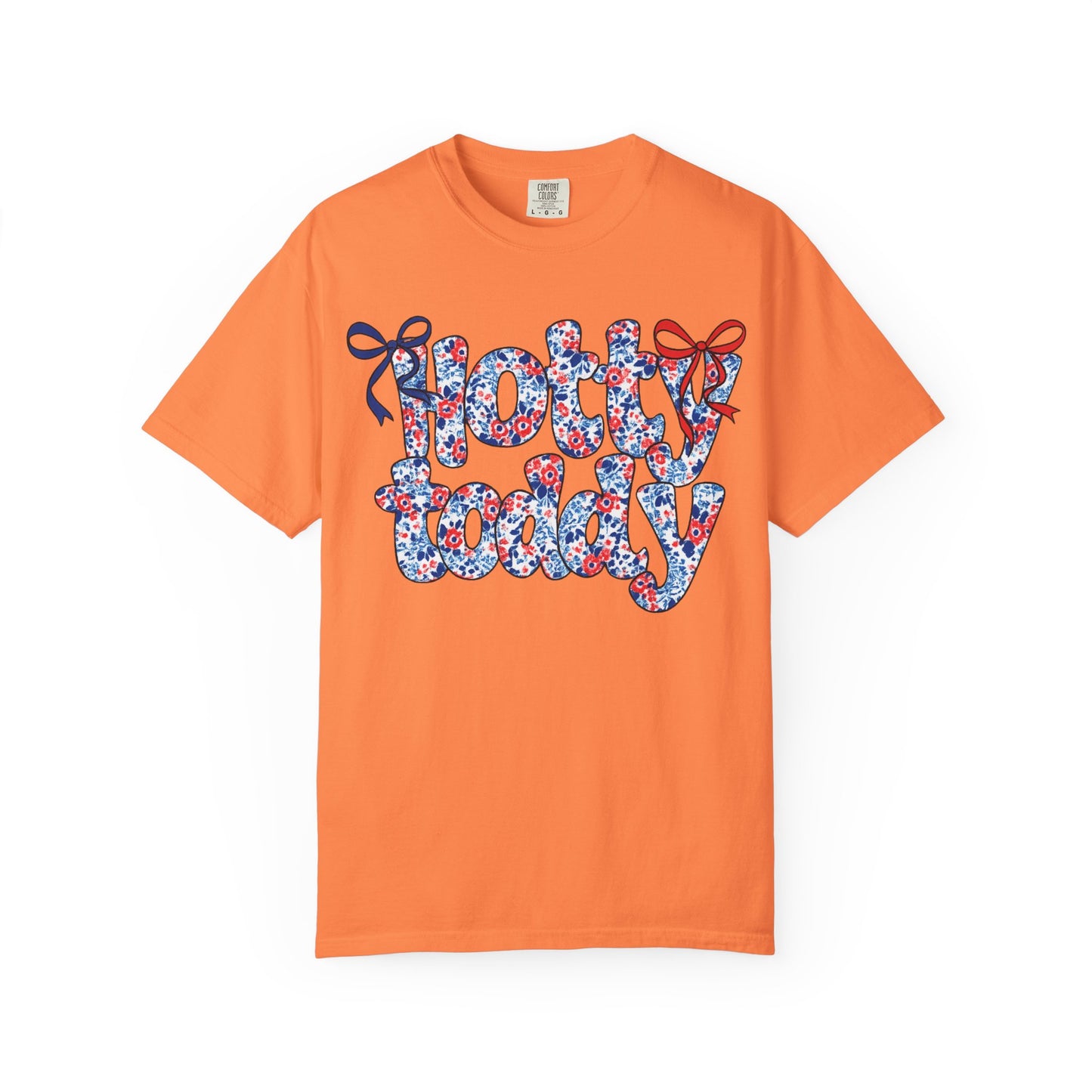 Floral Hotty Toddy Coquette Bow T-Shirt