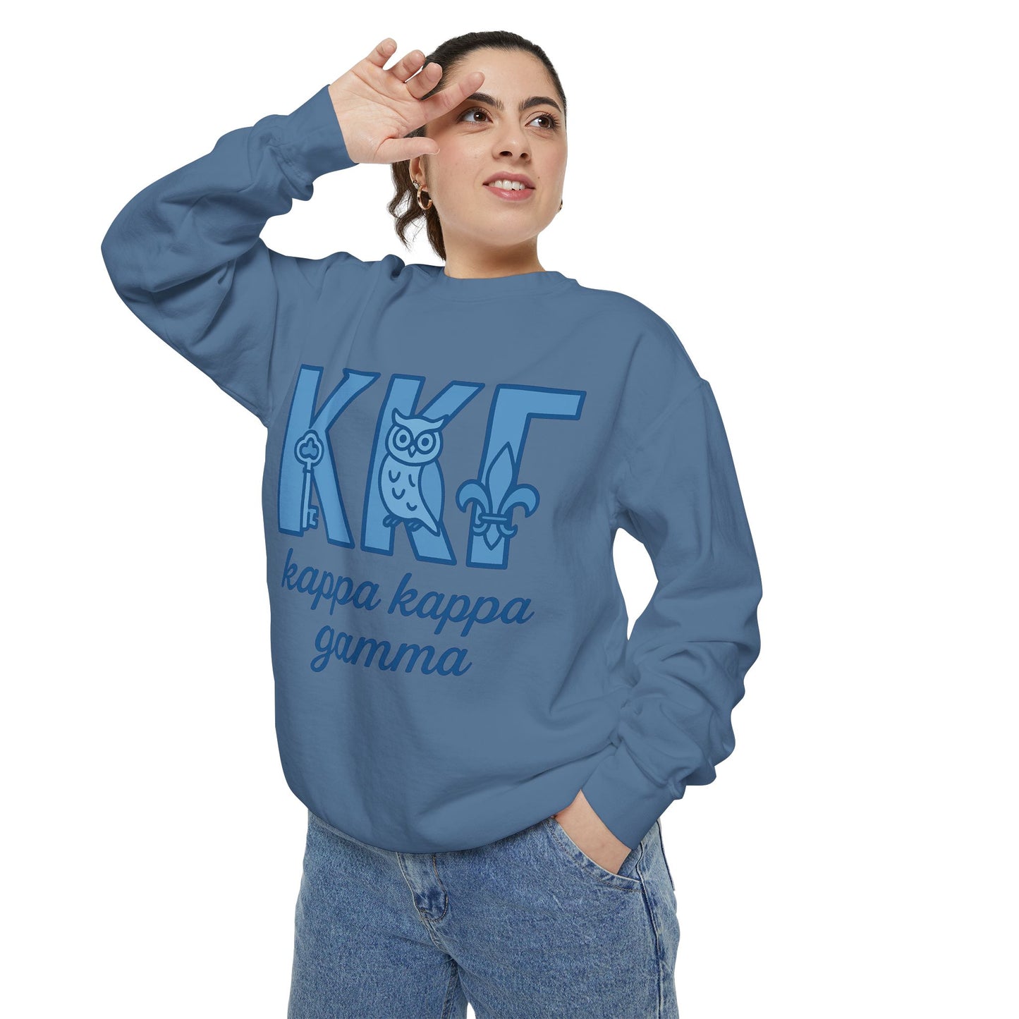 Kappa Kappa Gamma Sweatshirt, Sisterhood Gift, Comfort Colors