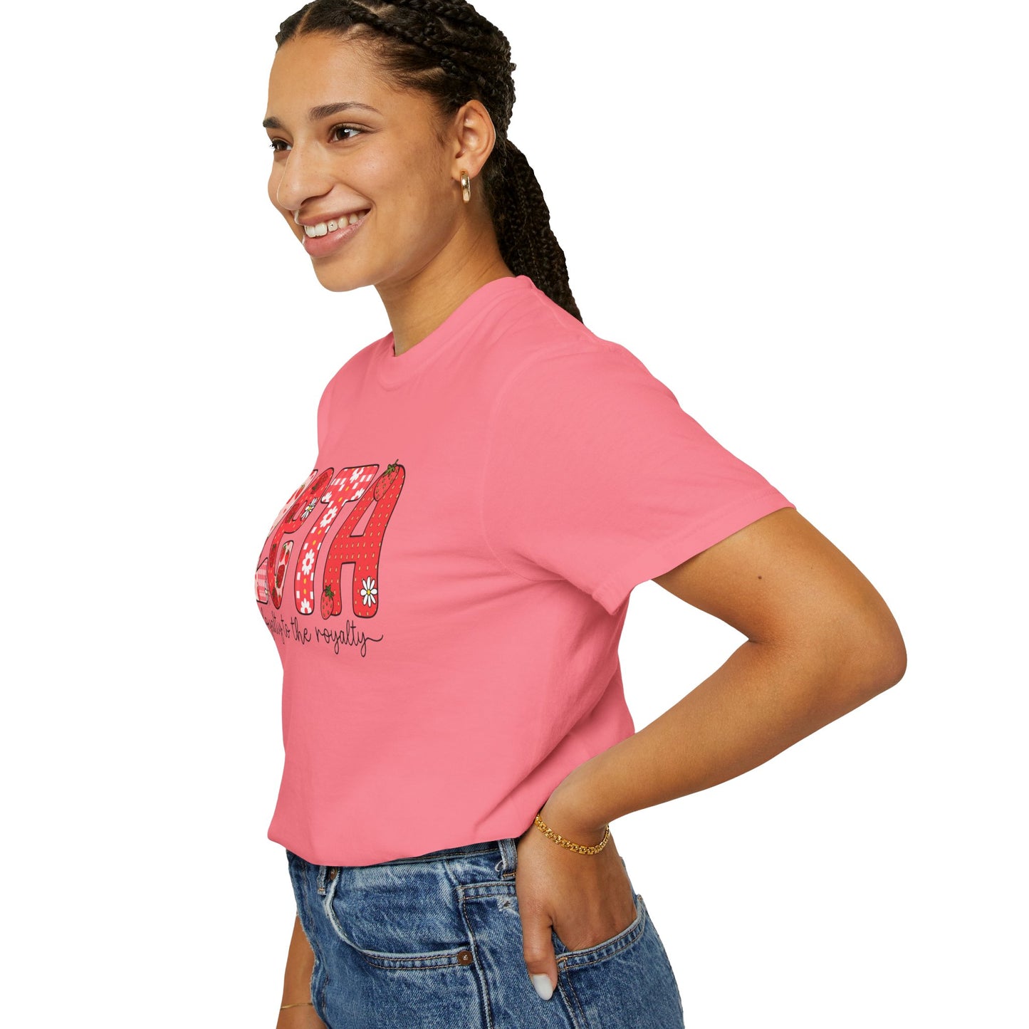ZTALoyalty T-Shirt, Unisex Garment-Dyed Tee, Perfect for Sorority Events, Greek Life Apparel, Custom Festive Shirt, Everyday Casual Wear