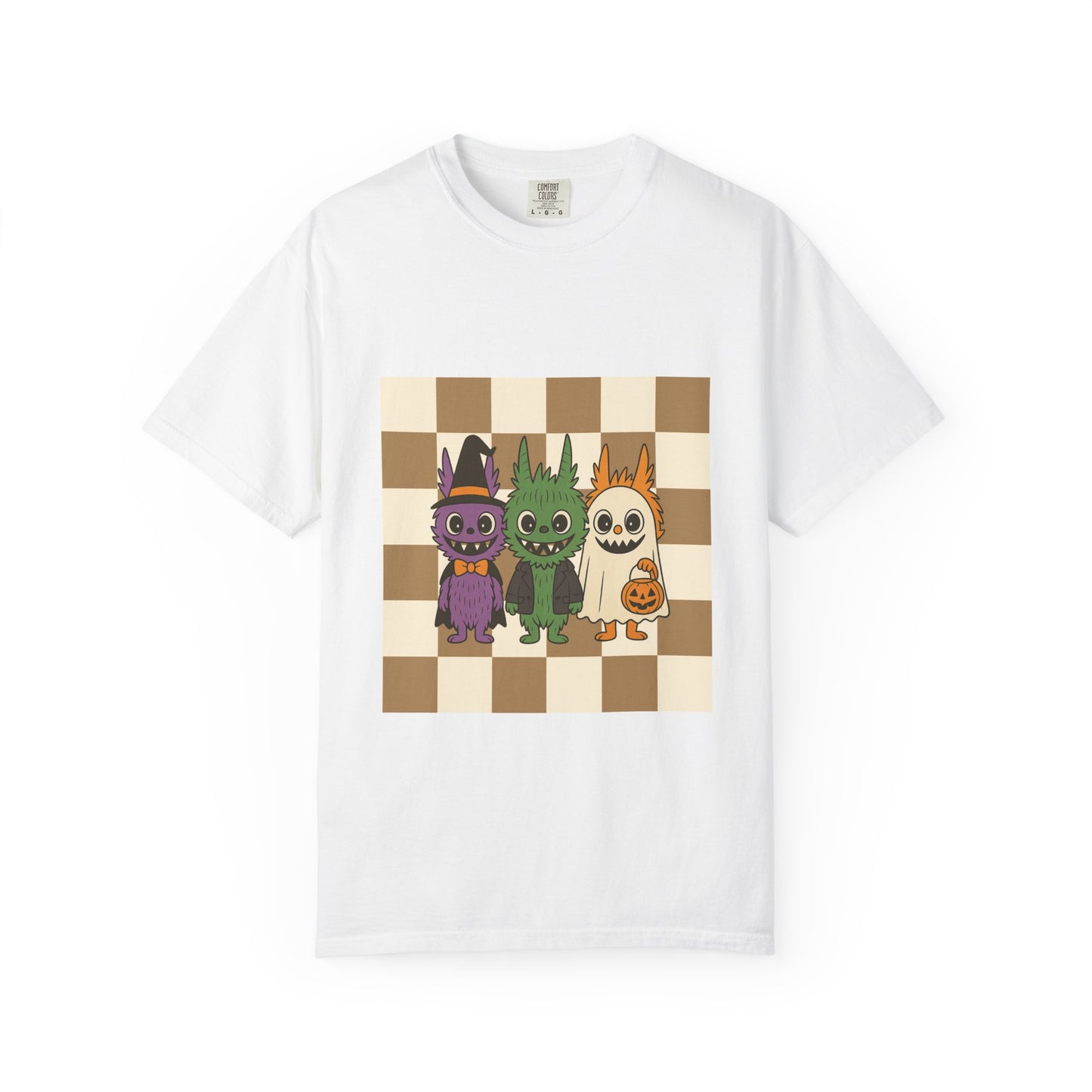 Cute Halloween Monster T-Shirt, Spooky Graphic Tee, Fall Apparel, Unisex Shirt, Trick or Treat, Halloween Party Outfit