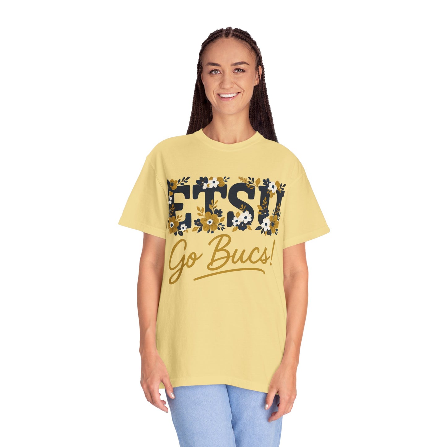 Floral Go Bucs Unisex T-shirt - College Apparel
