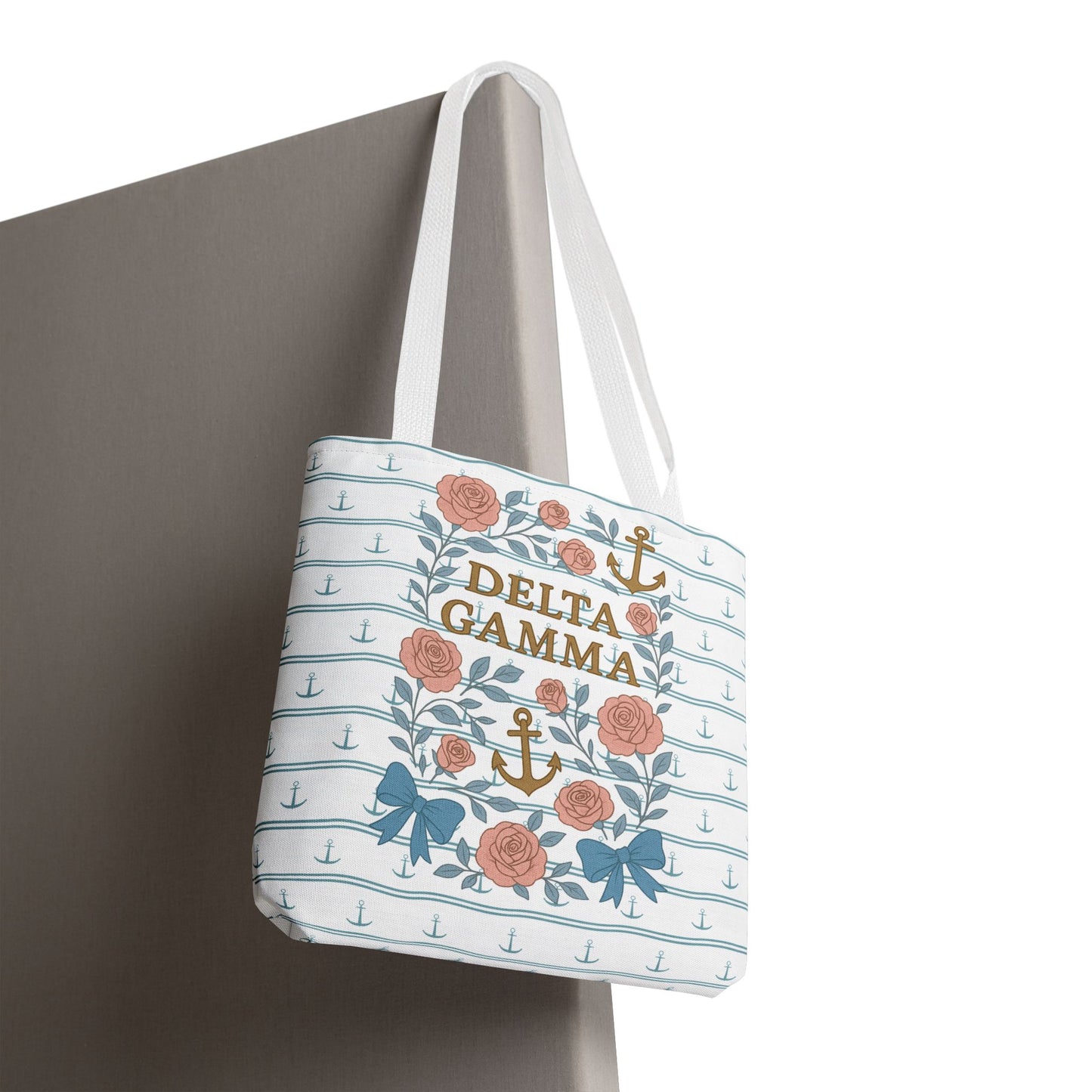 Floral Tote Bag - Delta Gamma Sisterhood Gift