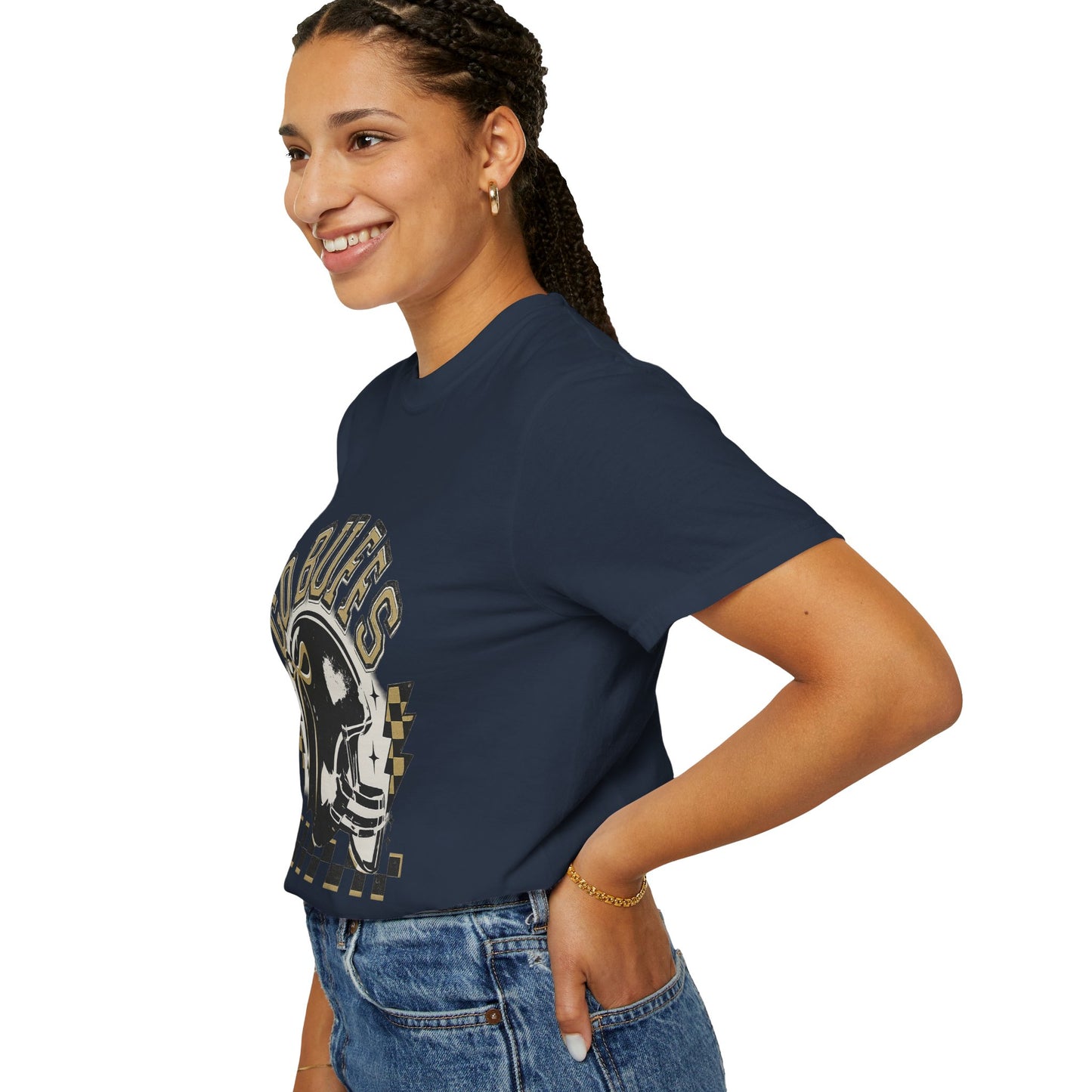 Vintage Sports Fan T-Shirt - Go Buffs Graphic Tee