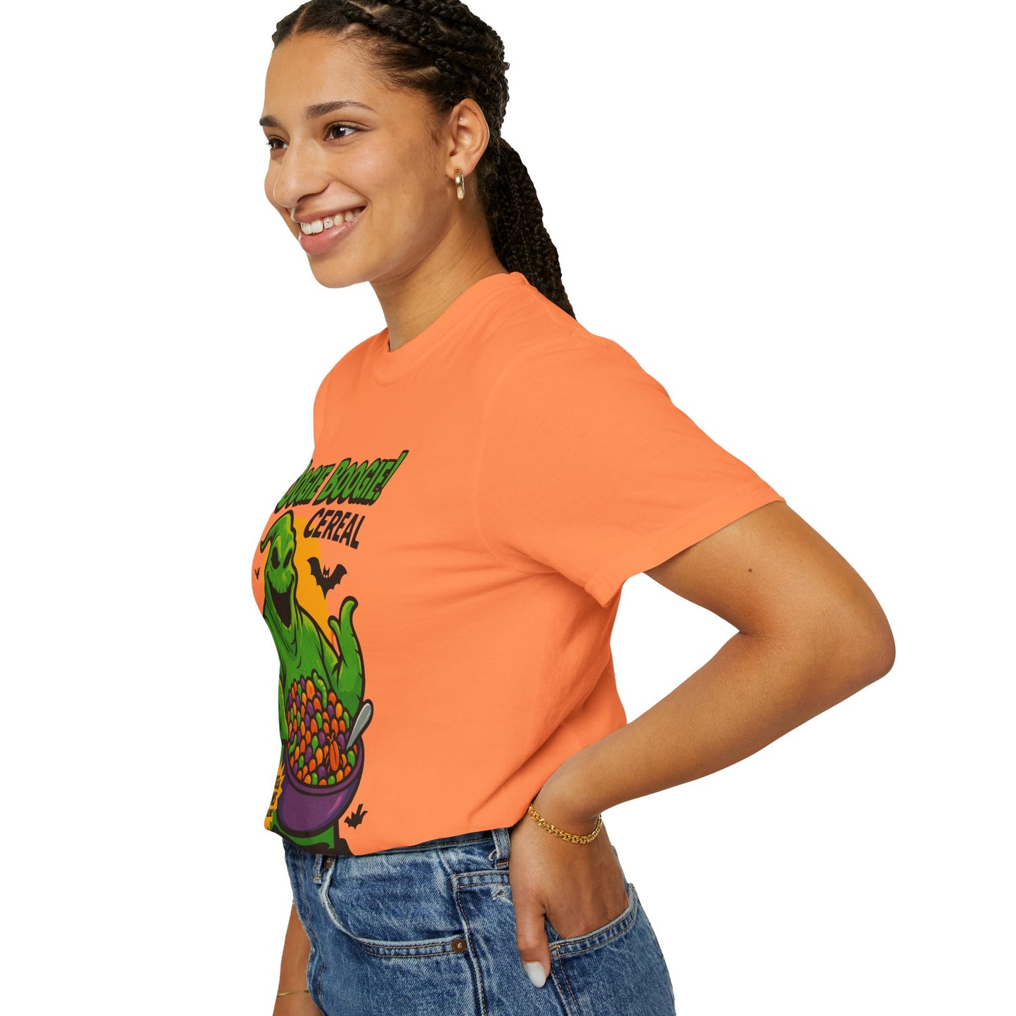 Oogie Boogie Cereal Unisex T-Shirt, Halloween Tee, Cartoon Apparel, Gifts for Fans, Unique Graphic Shirt, Spooky Style