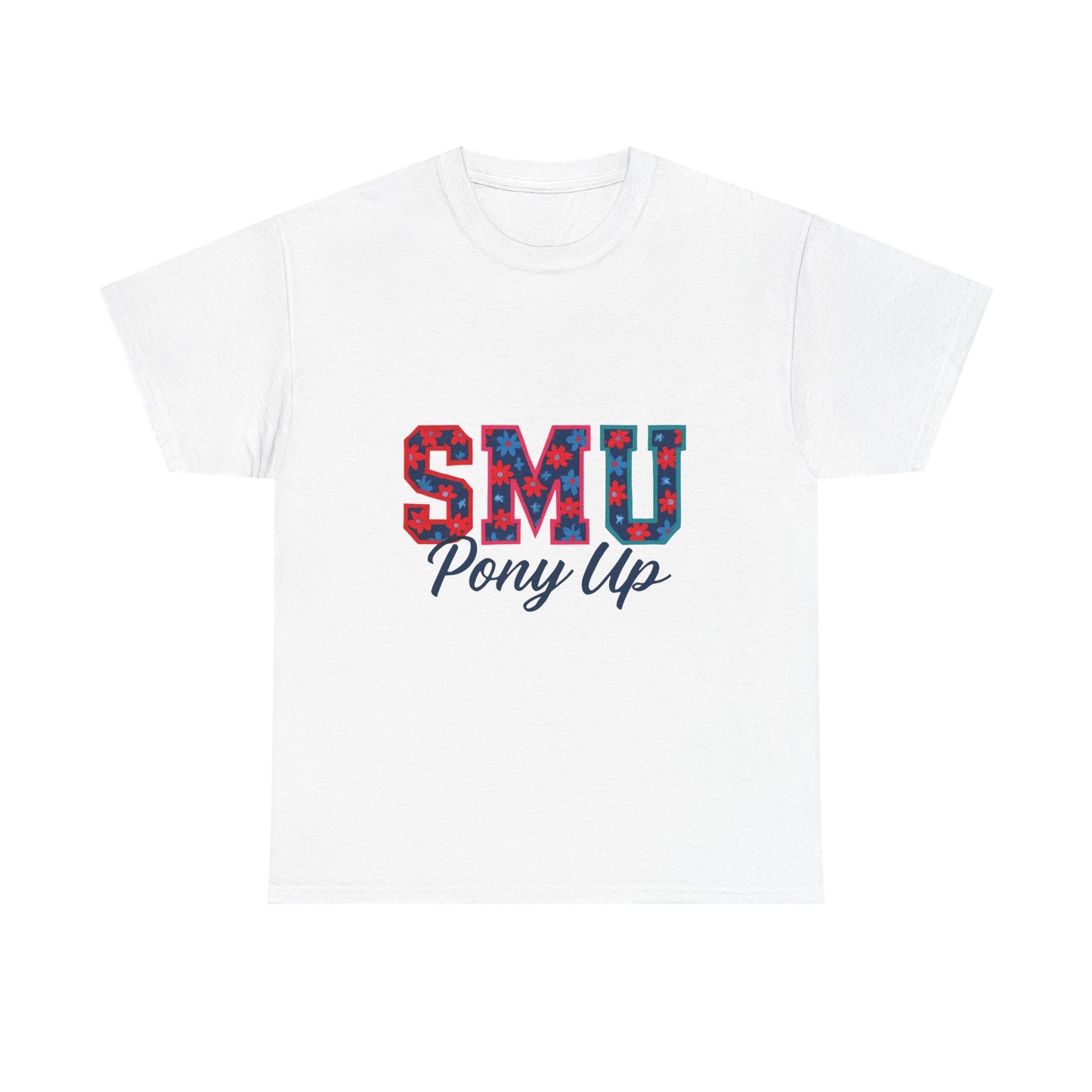 SMU Pony Up Unisex Heavy Cotton Tee, Casual Tees, College Apparel, Perfect Gift for Students, School Spirit Shirt, Comfortable Cotton [...]