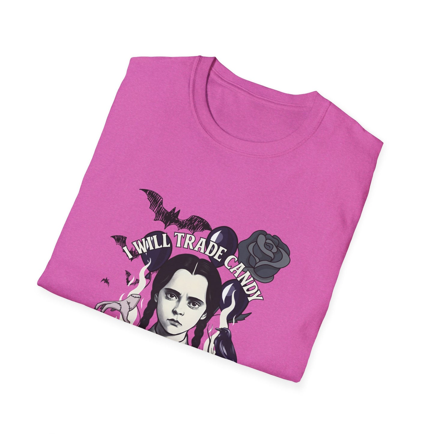 Gothic Family Tribute Unisex Tee - Halloween Dark Aesthetic Apparel