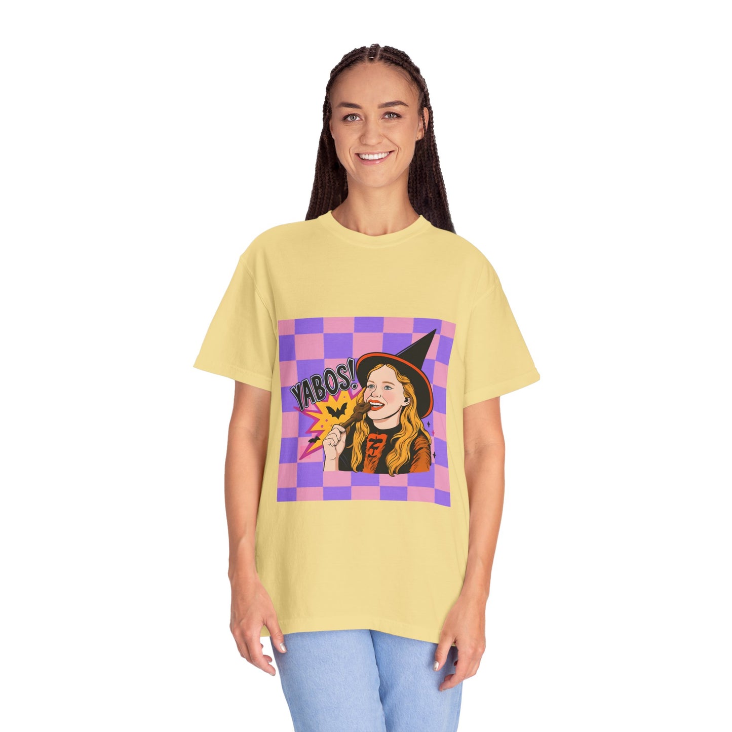 Witchy Vibes T-shirt - Yabos Graphic Tee, Cute Halloween Shirt, Unisex Funny Costume Top, October Celebration Attire, Gift for Witch Lovers