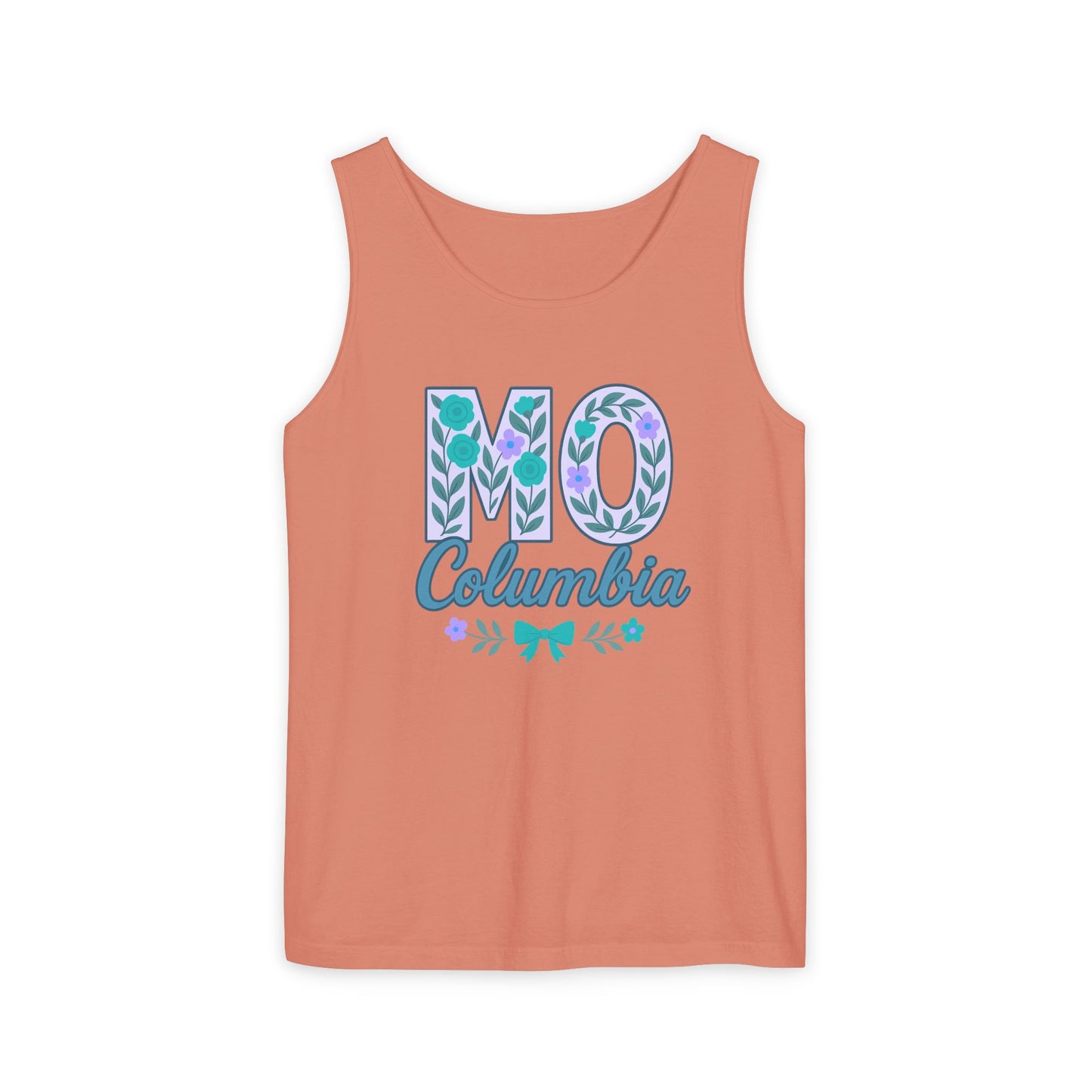 Missouri State Pride Tank Top, Unisex Summer Shirt, Columbia MO Graphic Tee, Comfort Colors, Graduation Gift
