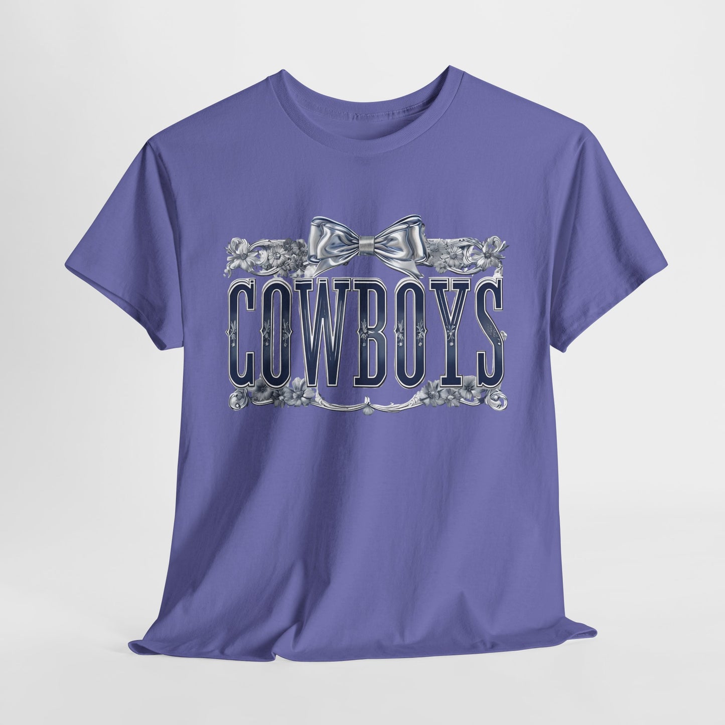 Cowboys Graphic Tee, Unisex Heavy Cotton Tee, Western Wear, Country Music Shirt, Rodeo Style T-Shirt, Gift for Cowboy Fans