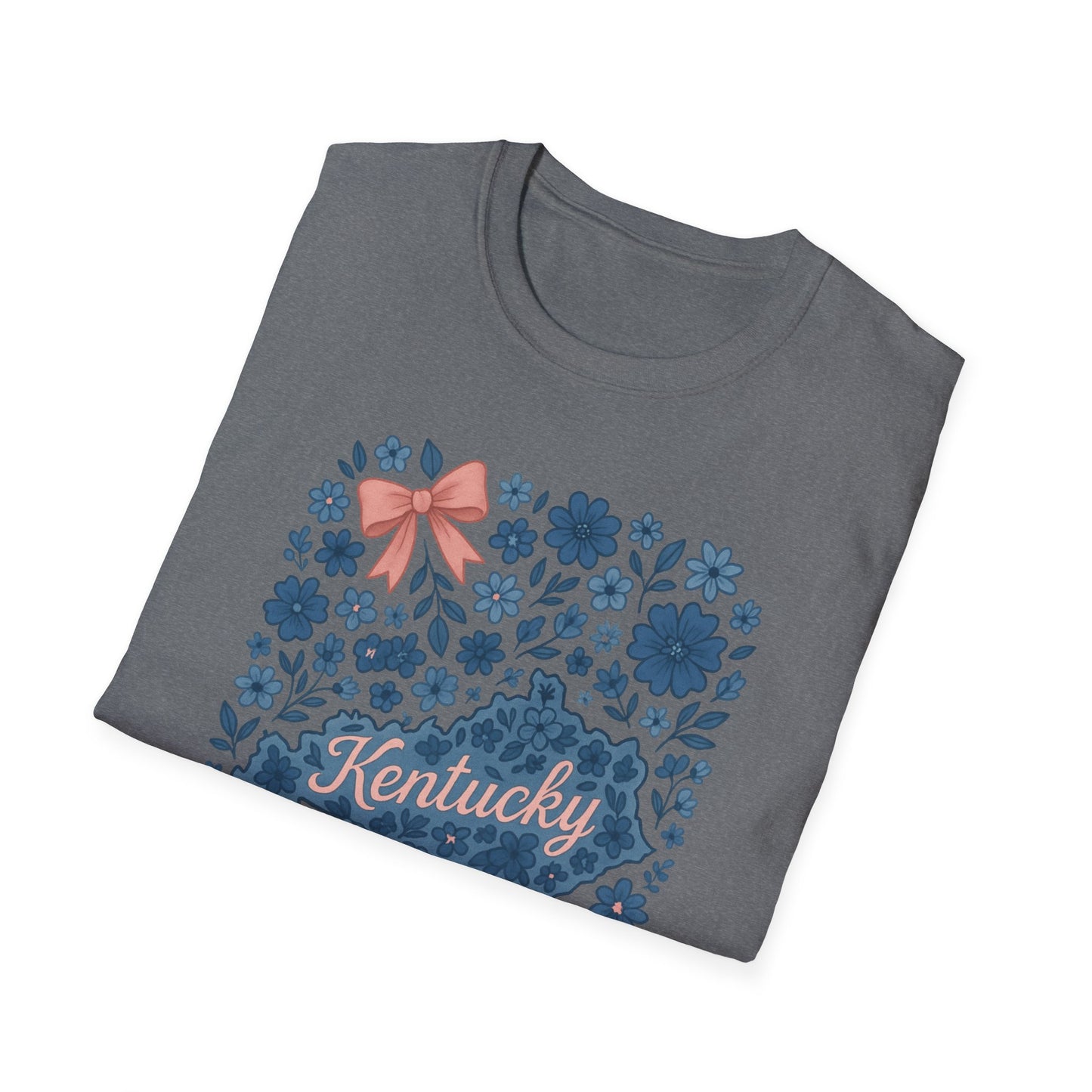 Kentucky Floral Unisex T-Shirt, Kentucky Shirt, Southern Pride Tee, Spring Fashion Top, Gift for Her, Casual Wear