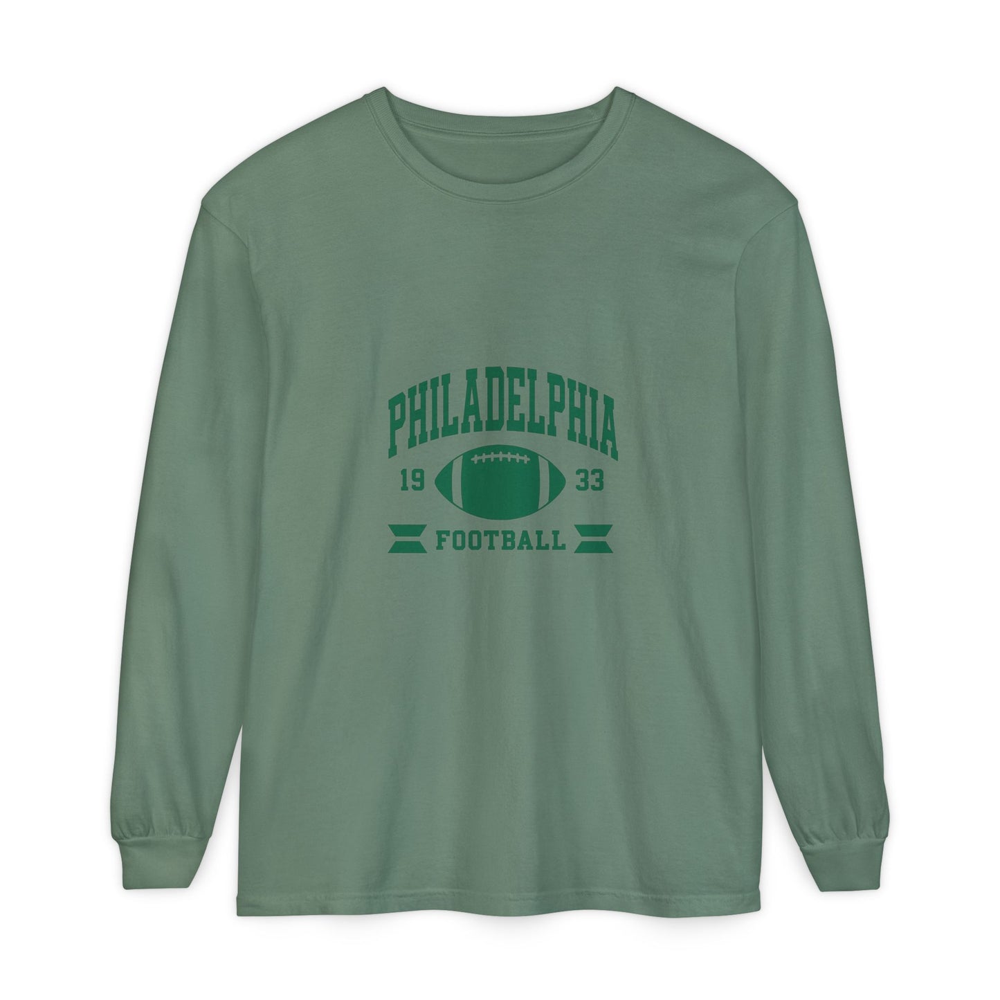 Vintage Philadelphia Football Long Sleeve T-Shirt