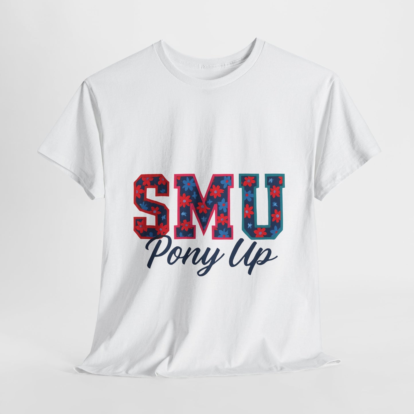SMU Pony Up Unisex Heavy Cotton Tee, Casual Tees, College Apparel, Perfect Gift for Students, School Spirit Shirt, Comfortable Cotton [...]