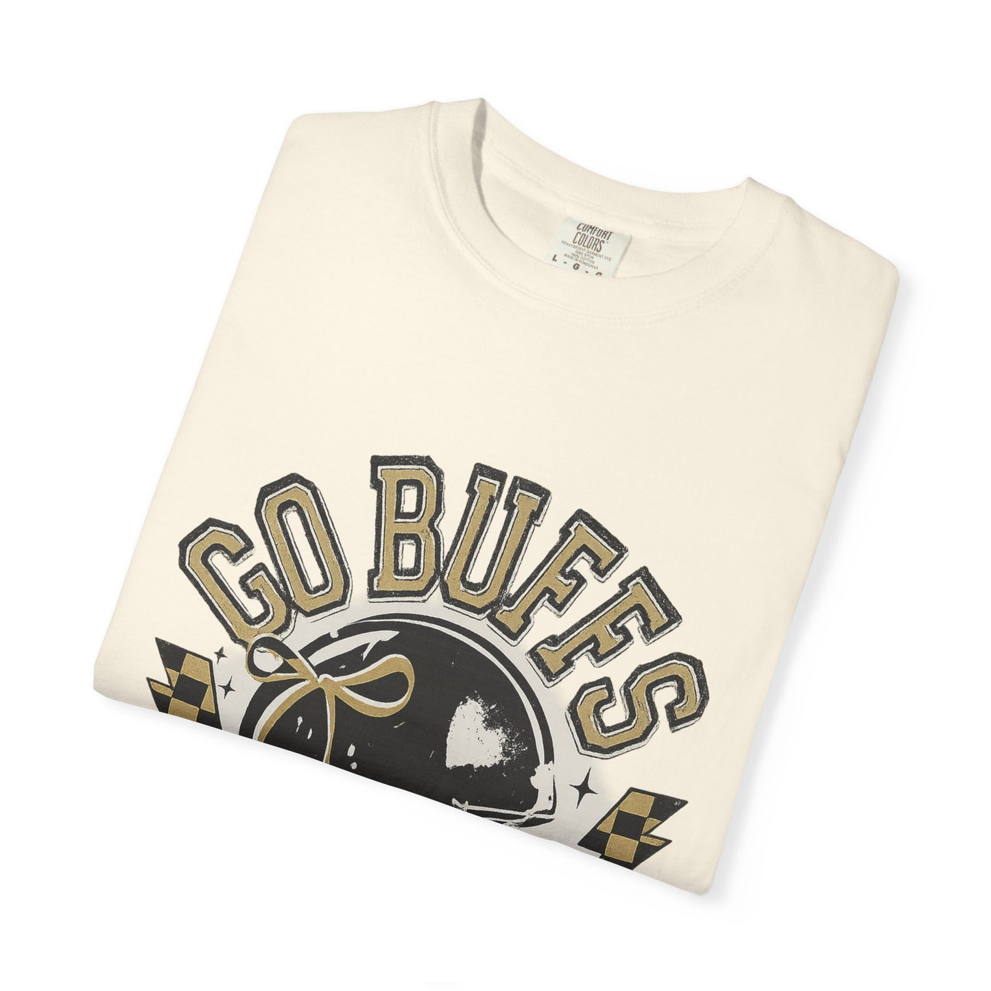 Vintage Sports Fan T-Shirt - Go Buffs Graphic Tee
