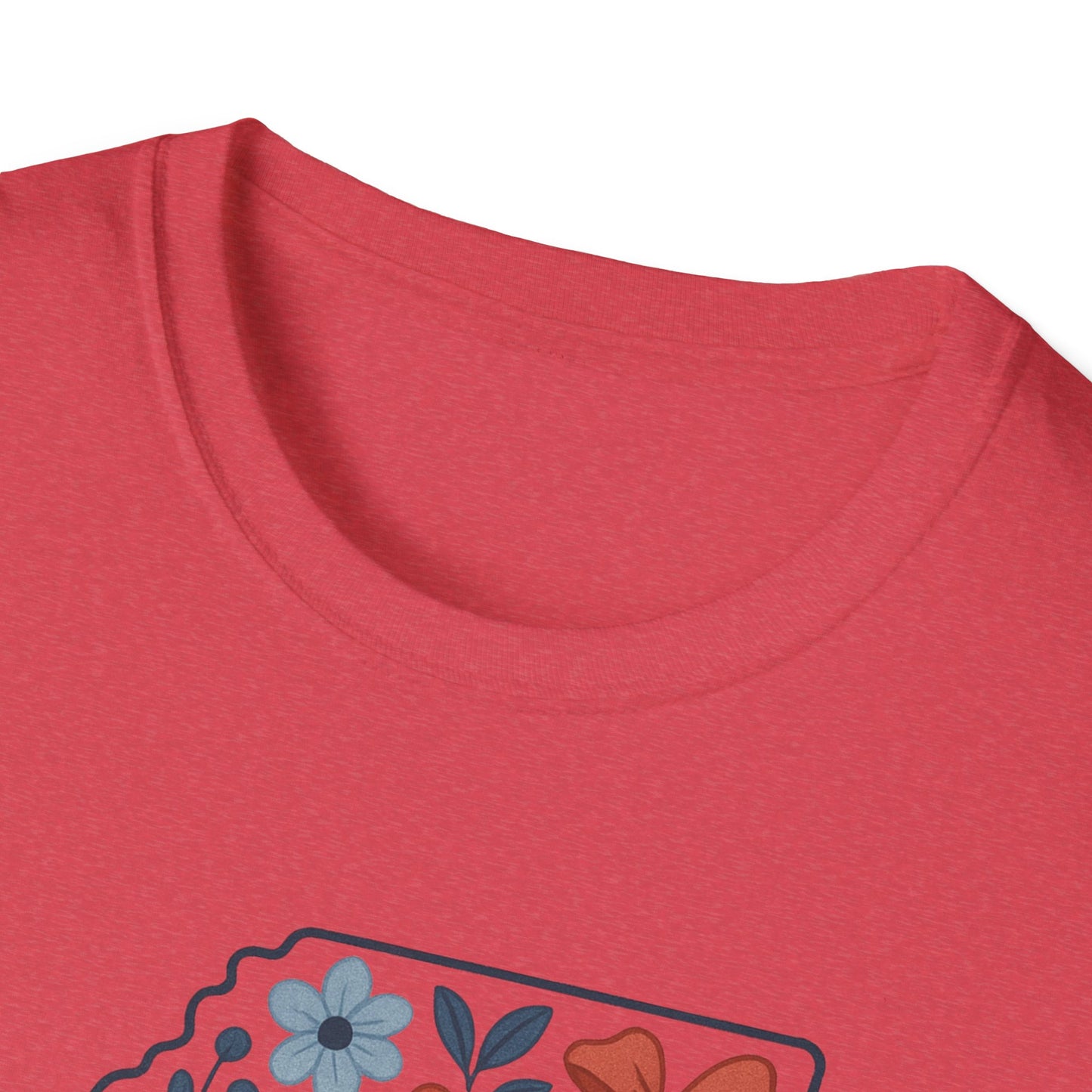 Mississippi Floral Unisex T-Shirt, Casual Tee, Gift for Her, Summer Apparel, Nature Lover Shirt, State Pride Clothing