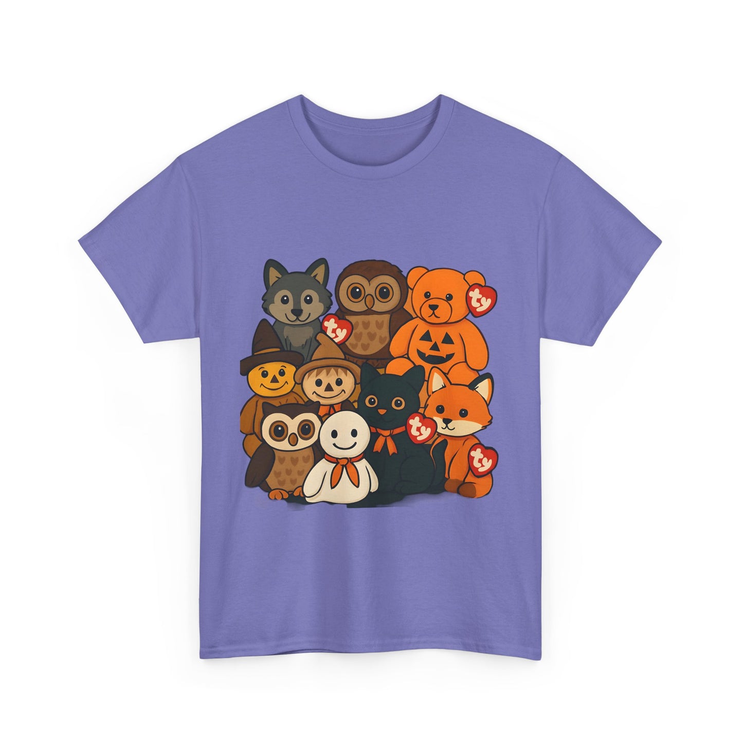 Halloween Unisex Tee - Ty Beanie Babies Design