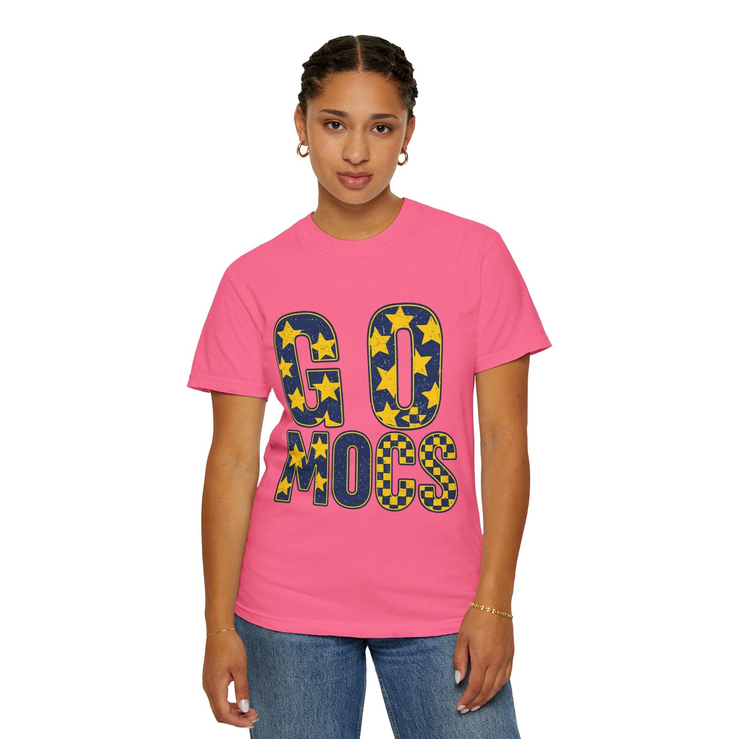 Cheerful 'GO MOCS' Unisex T-Shirt